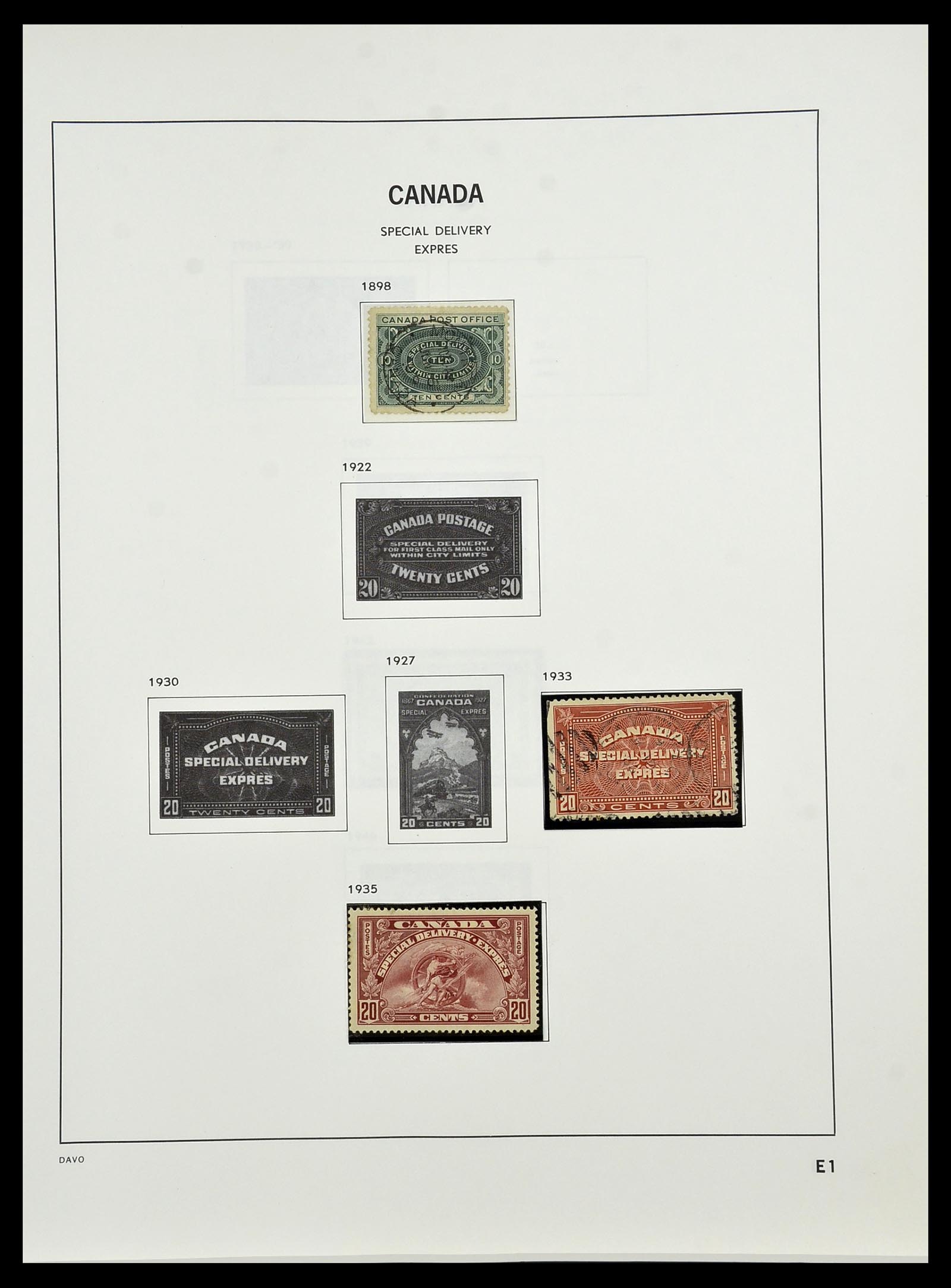 34472 245 - Stamp Collection 34472 Canada 1859-2006.