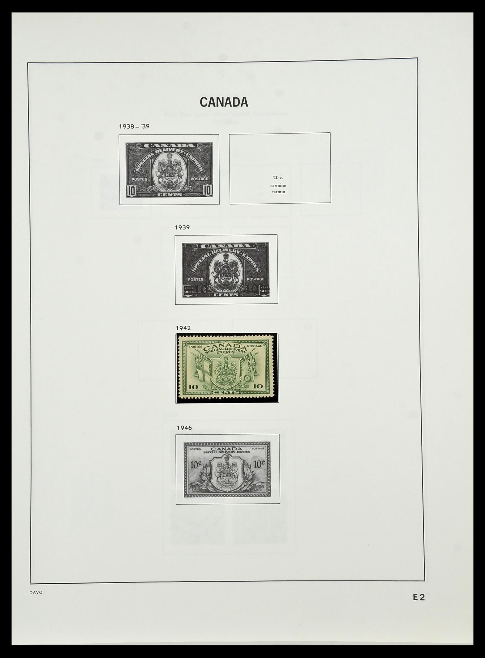 34472 246 - Postzegelverzameling 34472 Canada 1859-2006.
