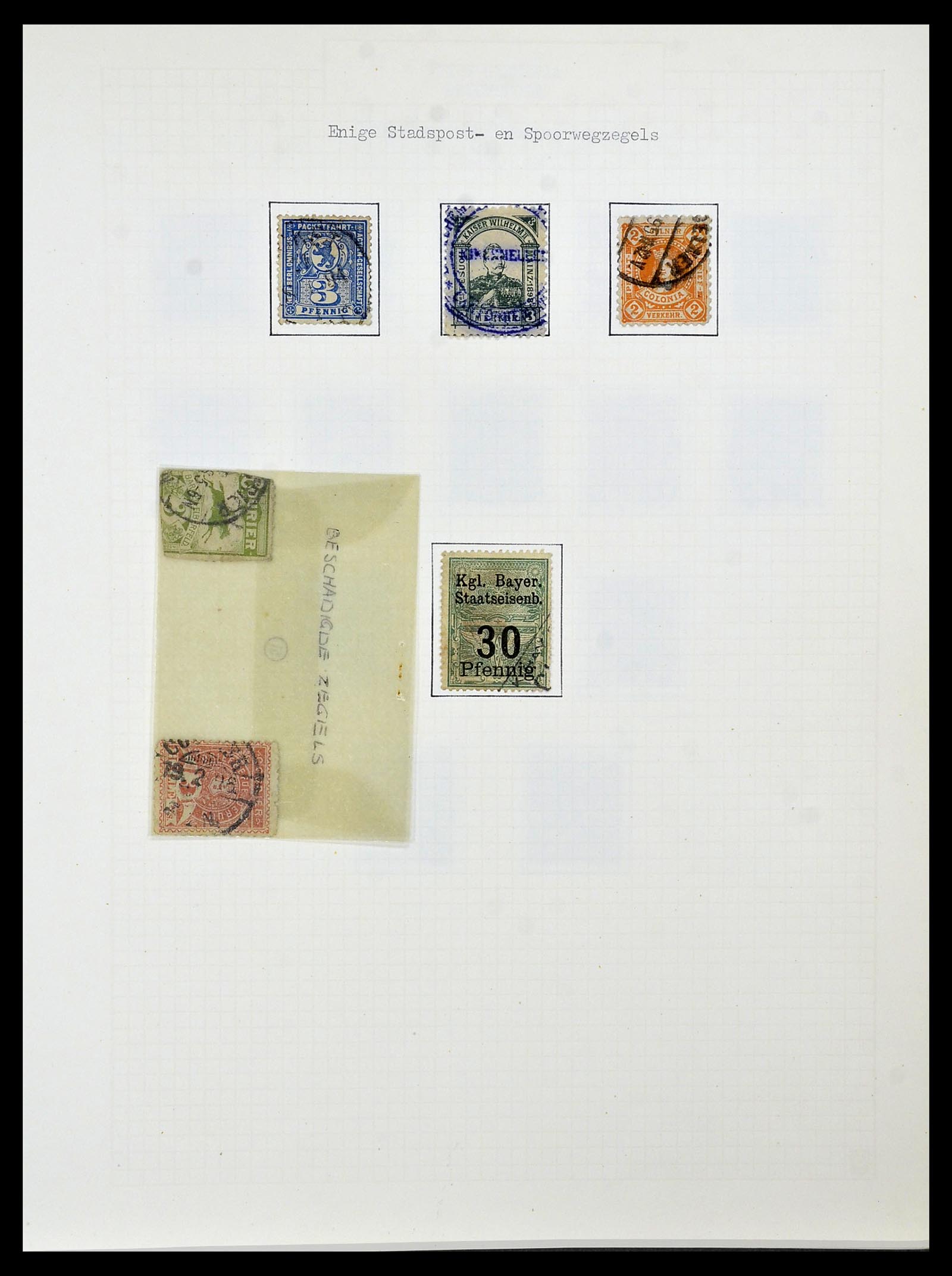 34473 009 - Postzegelverzameling 34473 Duitse Rijk 1872-1932.