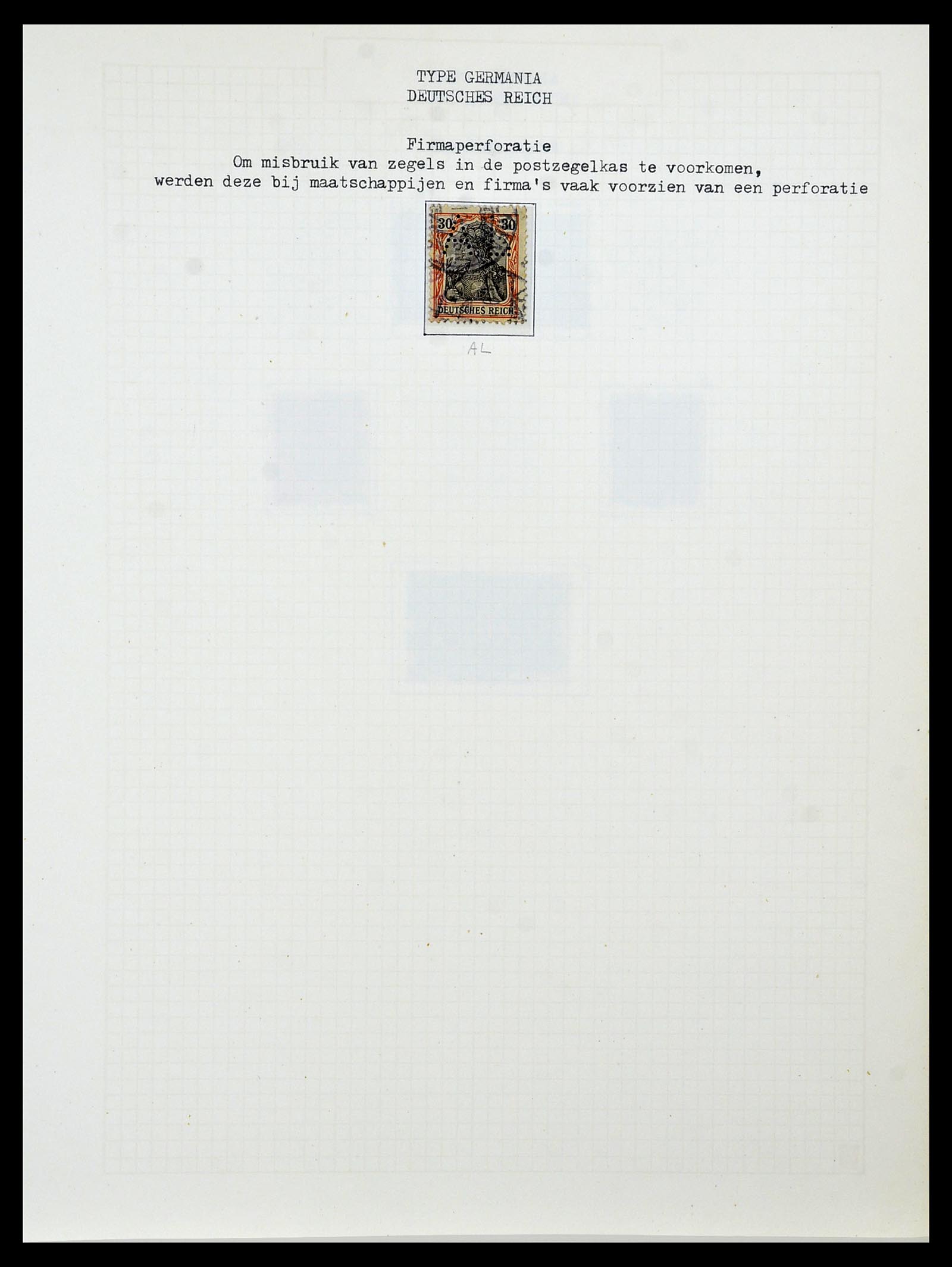 34473 024 - Postzegelverzameling 34473 Duitse Rijk 1872-1932.
