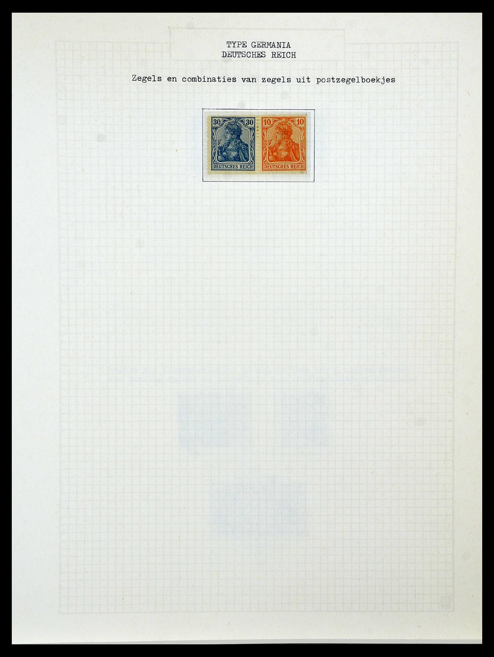 34473 039 - Postzegelverzameling 34473 Duitse Rijk 1872-1932.