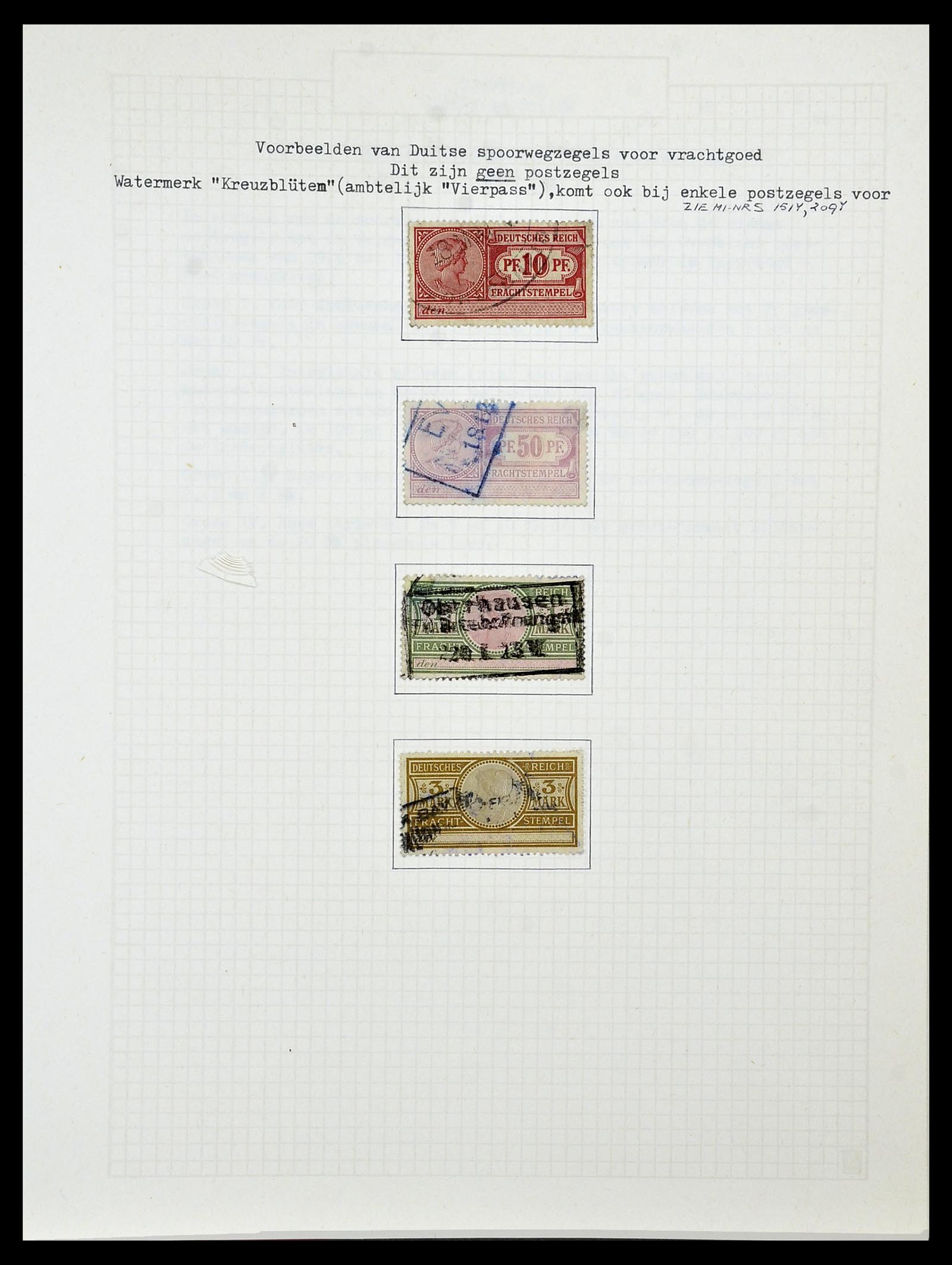 34473 042 - Postzegelverzameling 34473 Duitse Rijk 1872-1932.