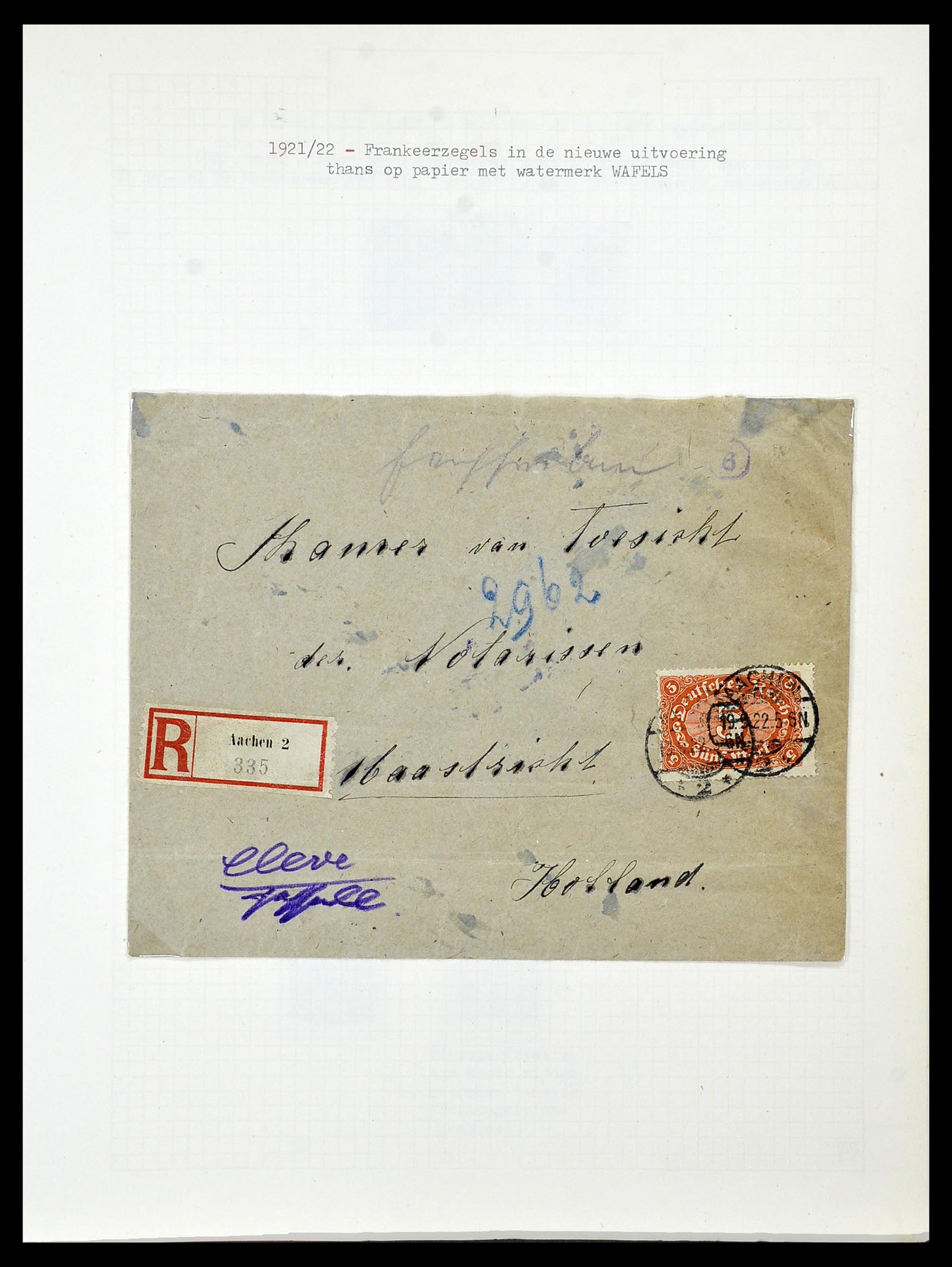 34473 047 - Postzegelverzameling 34473 Duitse Rijk 1872-1932.