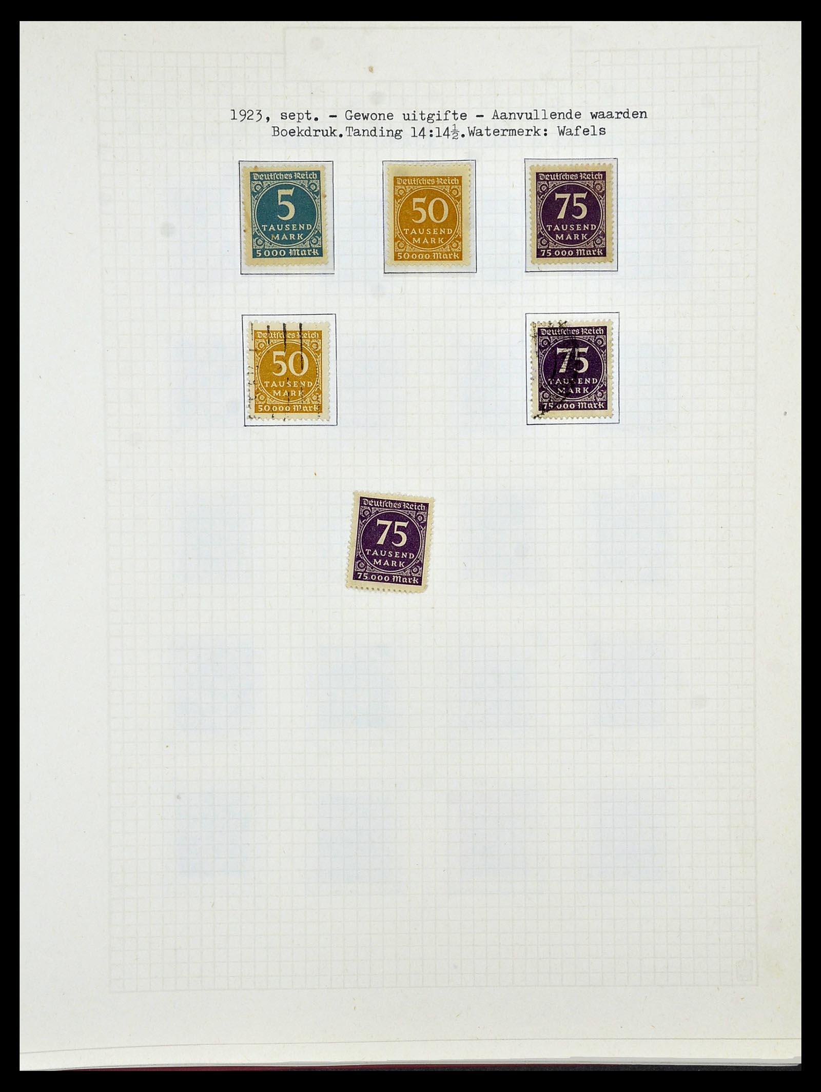 34473 062 - Stamp Collection 34473 German Reich 1872-1932.