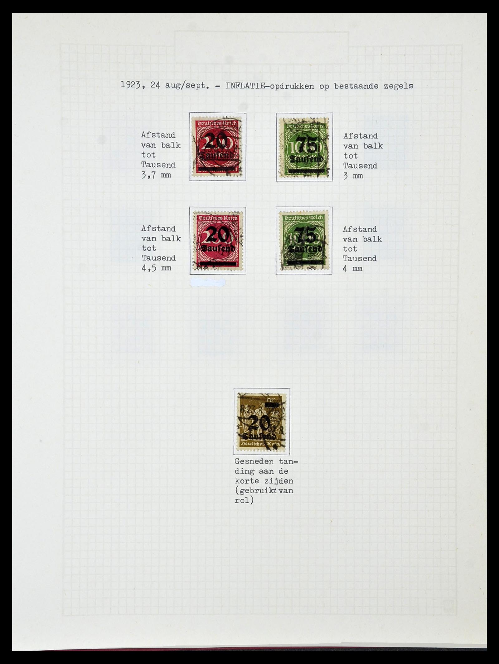 34473 064 - Postzegelverzameling 34473 Duitse Rijk 1872-1932.
