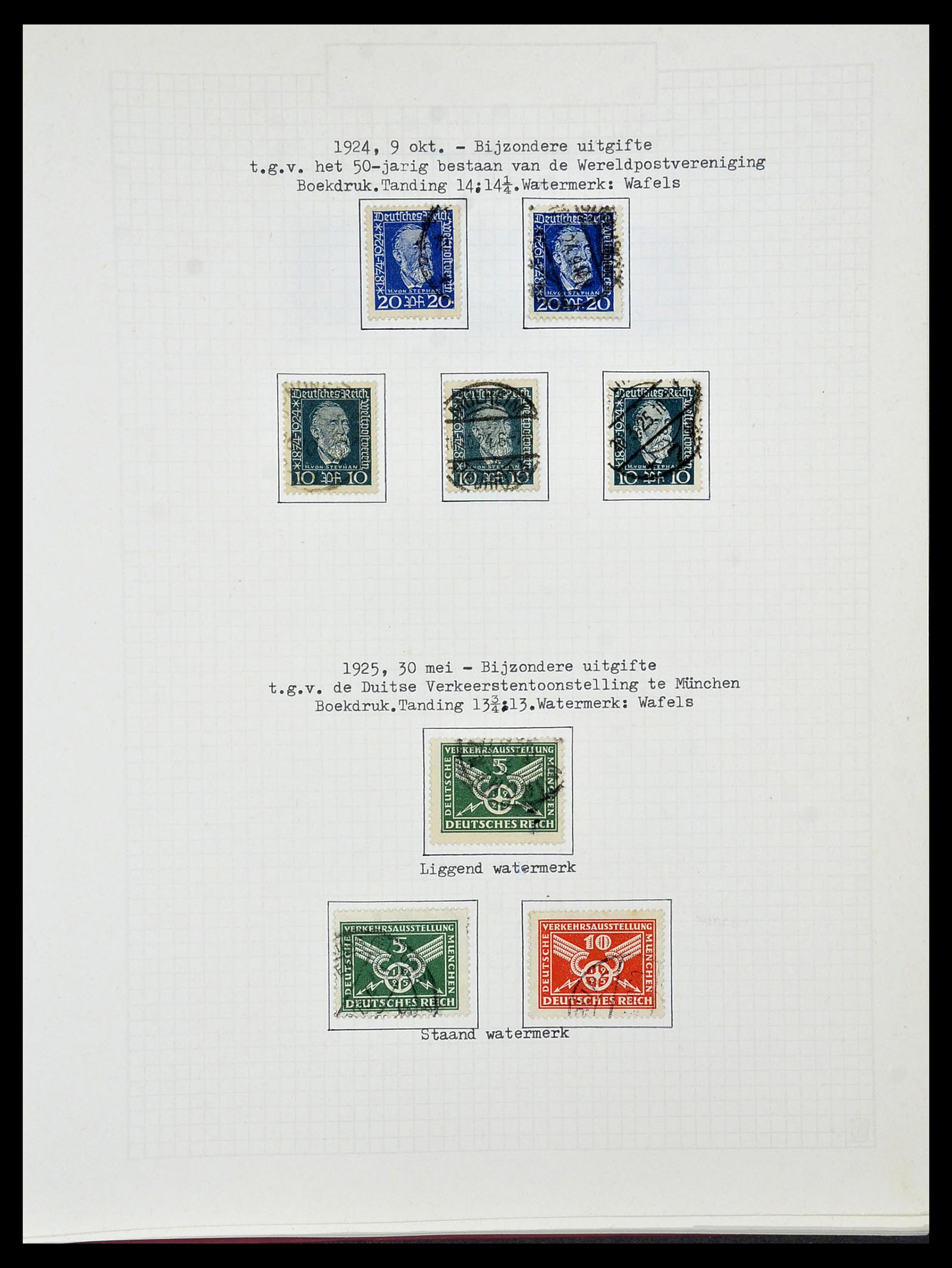 34473 079 - Stamp Collection 34473 German Reich 1872-1932.