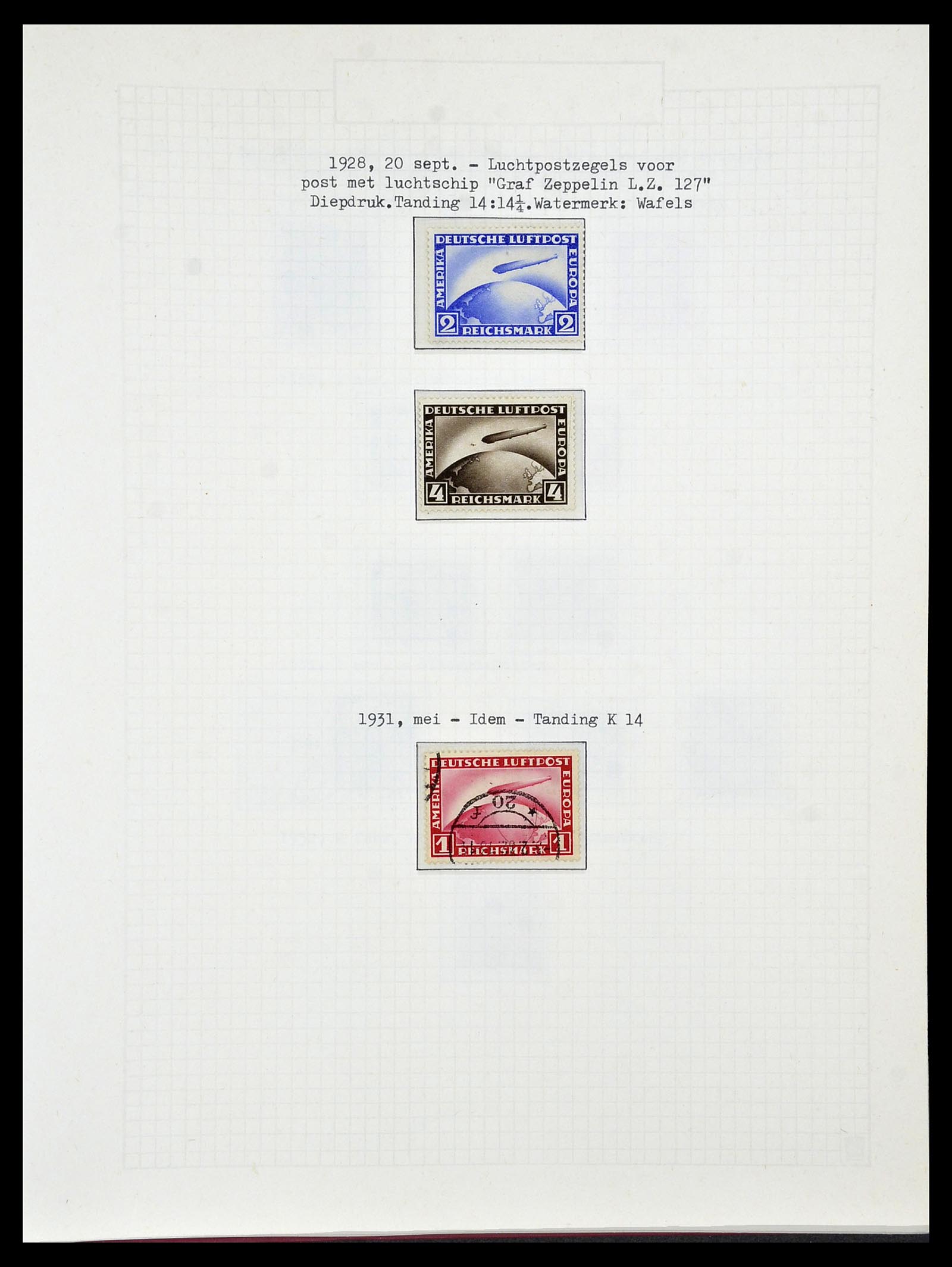 34473 085 - Postzegelverzameling 34473 Duitse Rijk 1872-1932.