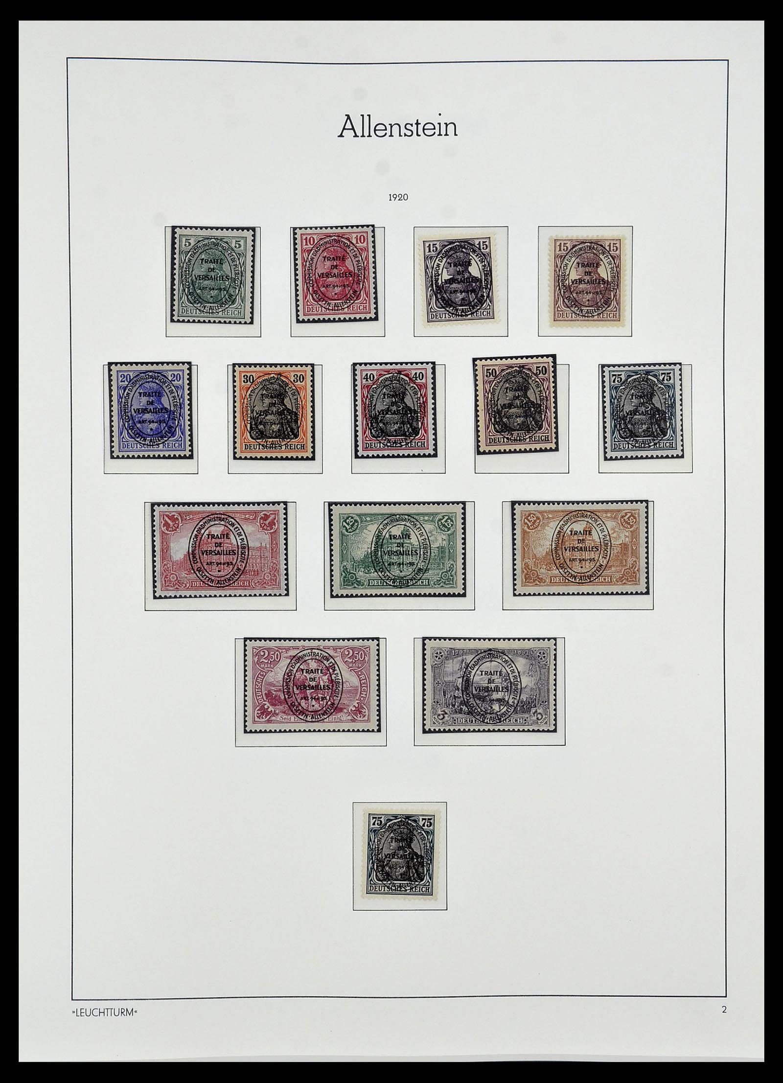 34474 002 - Postzegelverzameling 34474 Duitse gebieden en bezettingen 1920-1943.