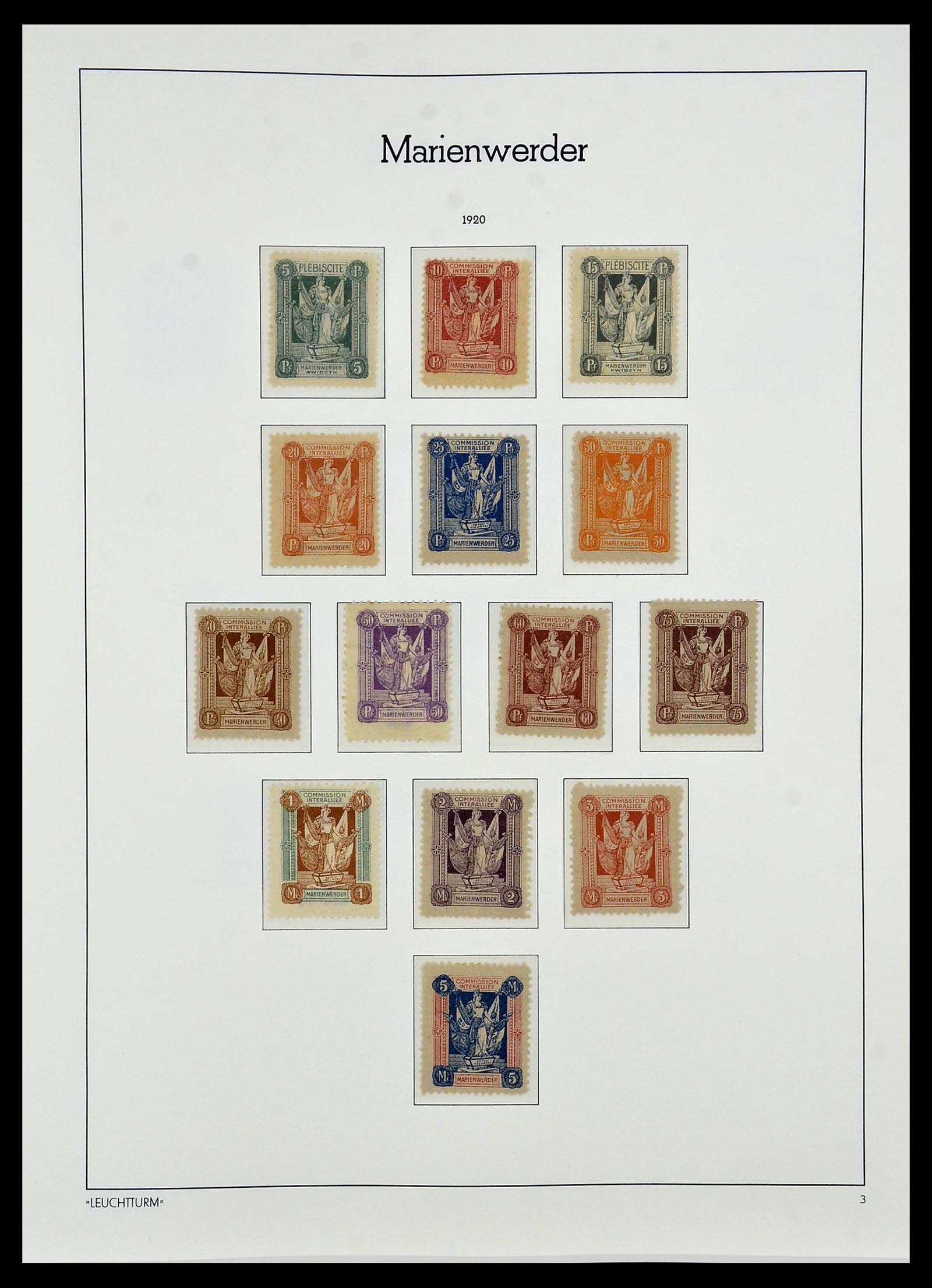 34474 003 - Postzegelverzameling 34474 Duitse gebieden en bezettingen 1920-1943.