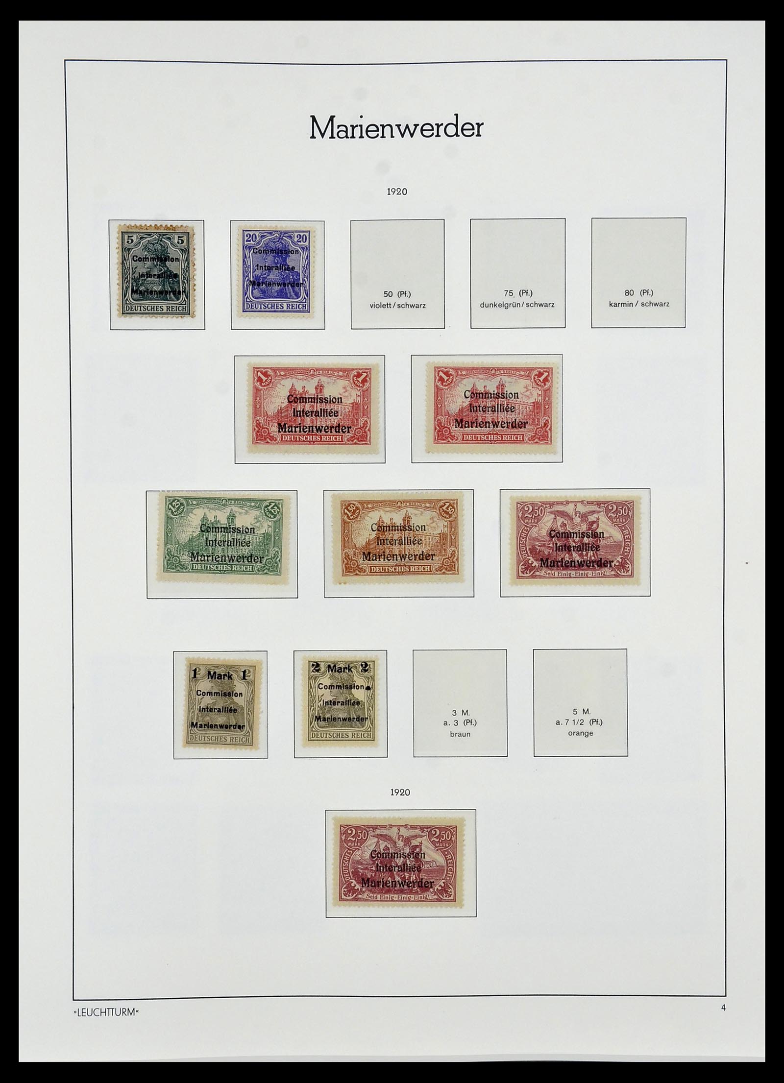 34474 004 - Postzegelverzameling 34474 Duitse gebieden en bezettingen 1920-1943.