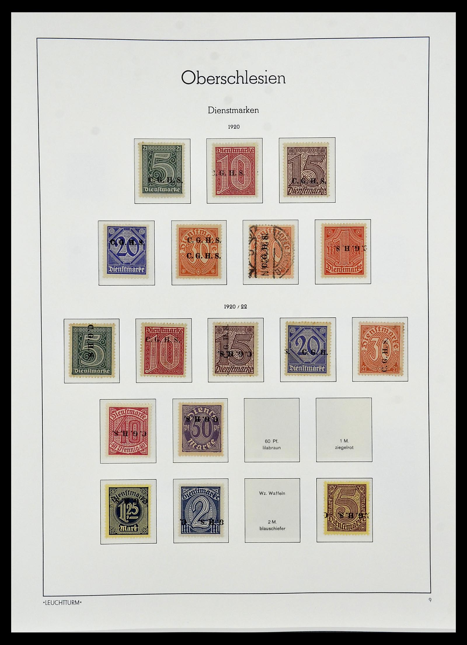 34474 009 - Postzegelverzameling 34474 Duitse gebieden en bezettingen 1920-1943.
