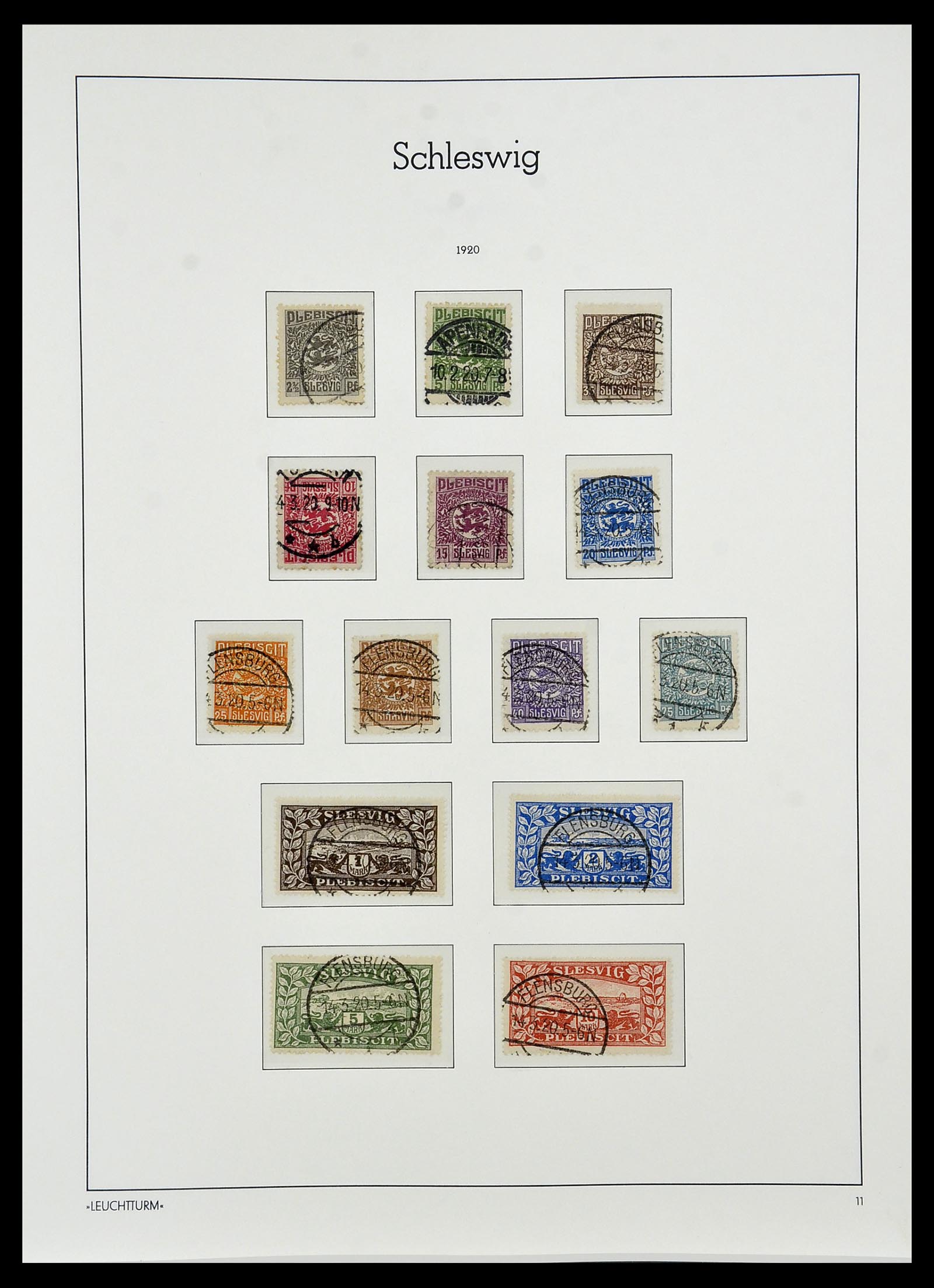 34474 011 - Postzegelverzameling 34474 Duitse gebieden en bezettingen 1920-1943.