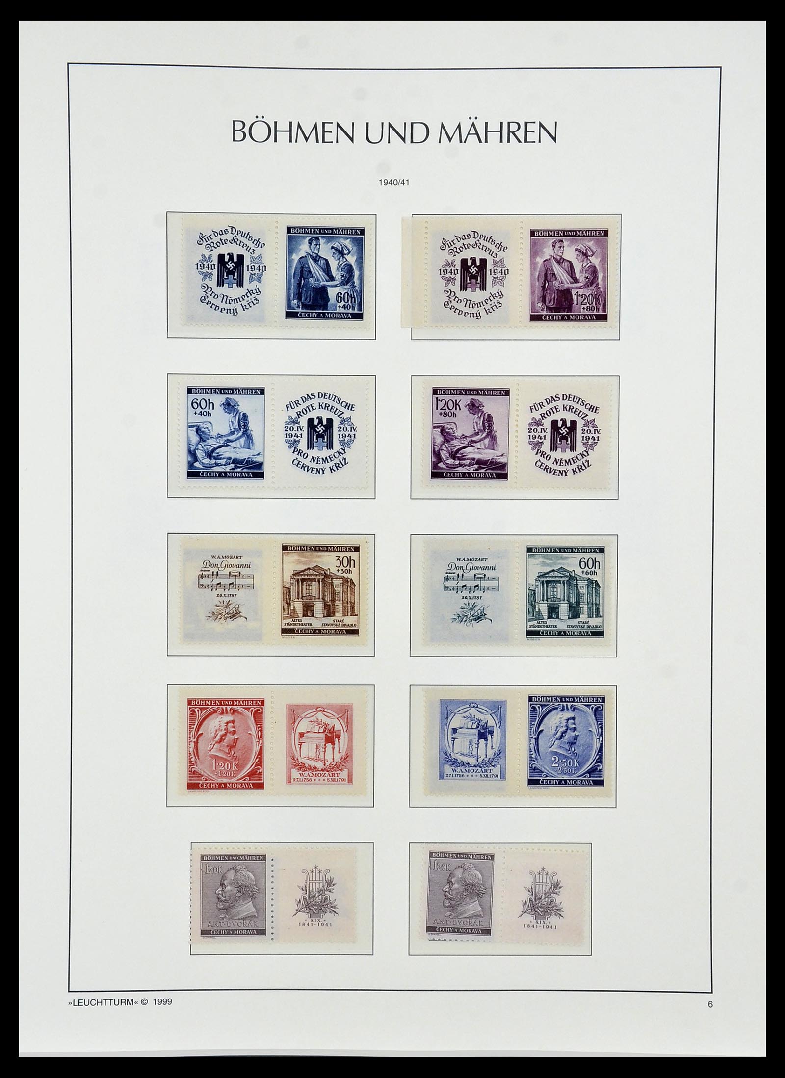 34474 018 - Postzegelverzameling 34474 Duitse gebieden en bezettingen 1920-1943.