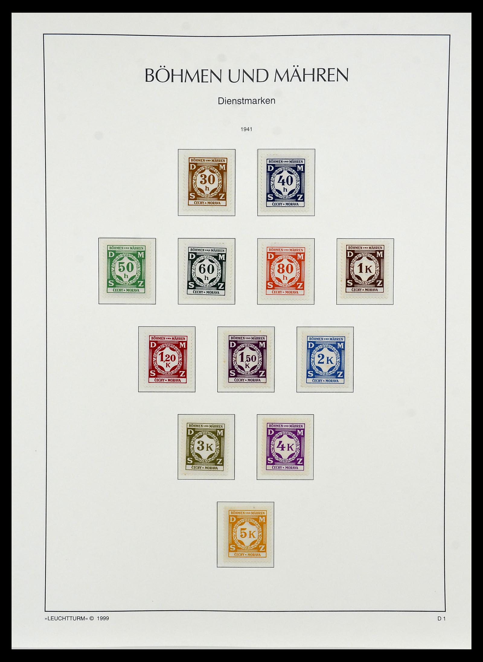 34474 023 - Postzegelverzameling 34474 Duitse gebieden en bezettingen 1920-1943.