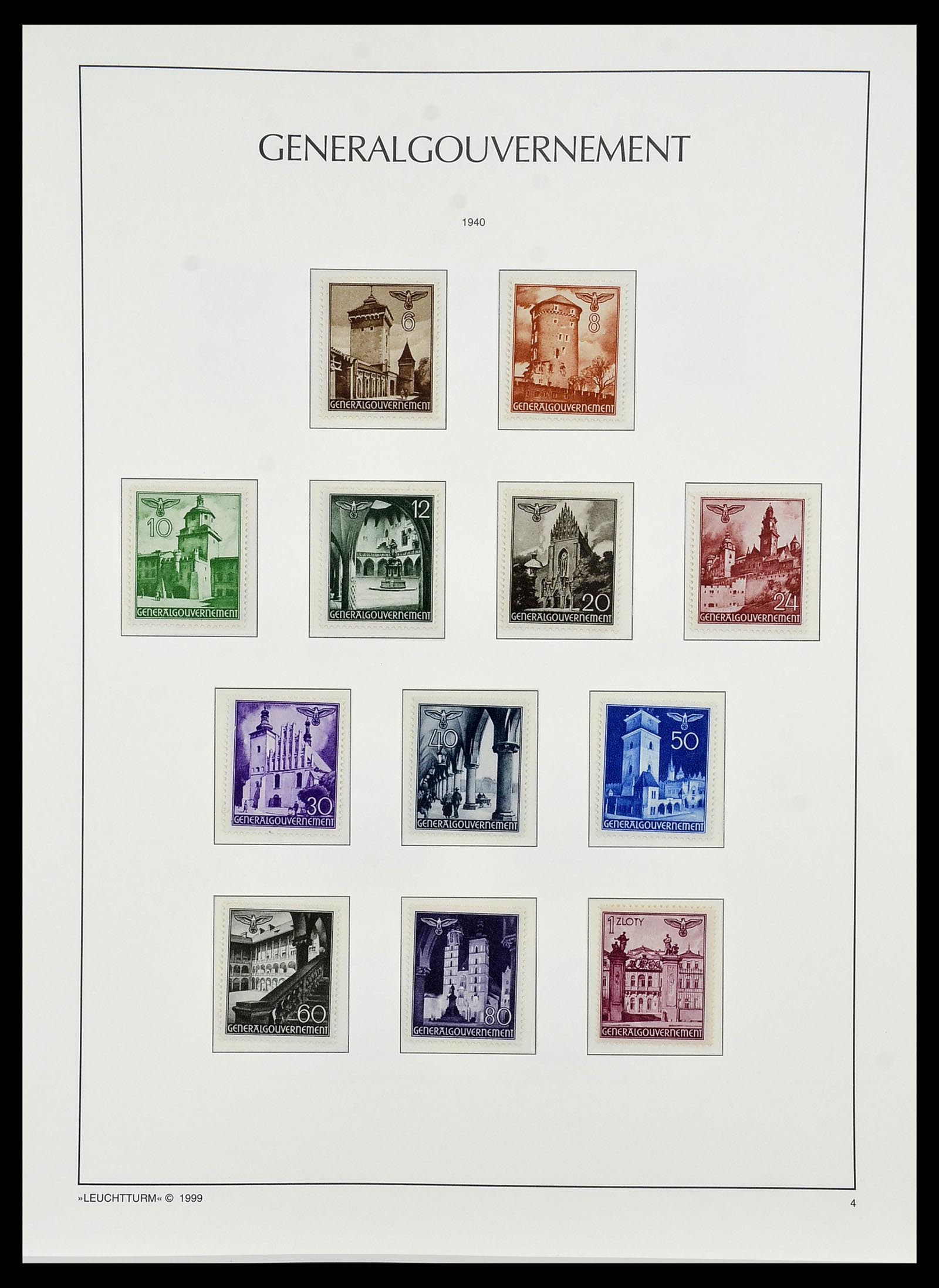 34474 029 - Postzegelverzameling 34474 Duitse gebieden en bezettingen 1920-1943.