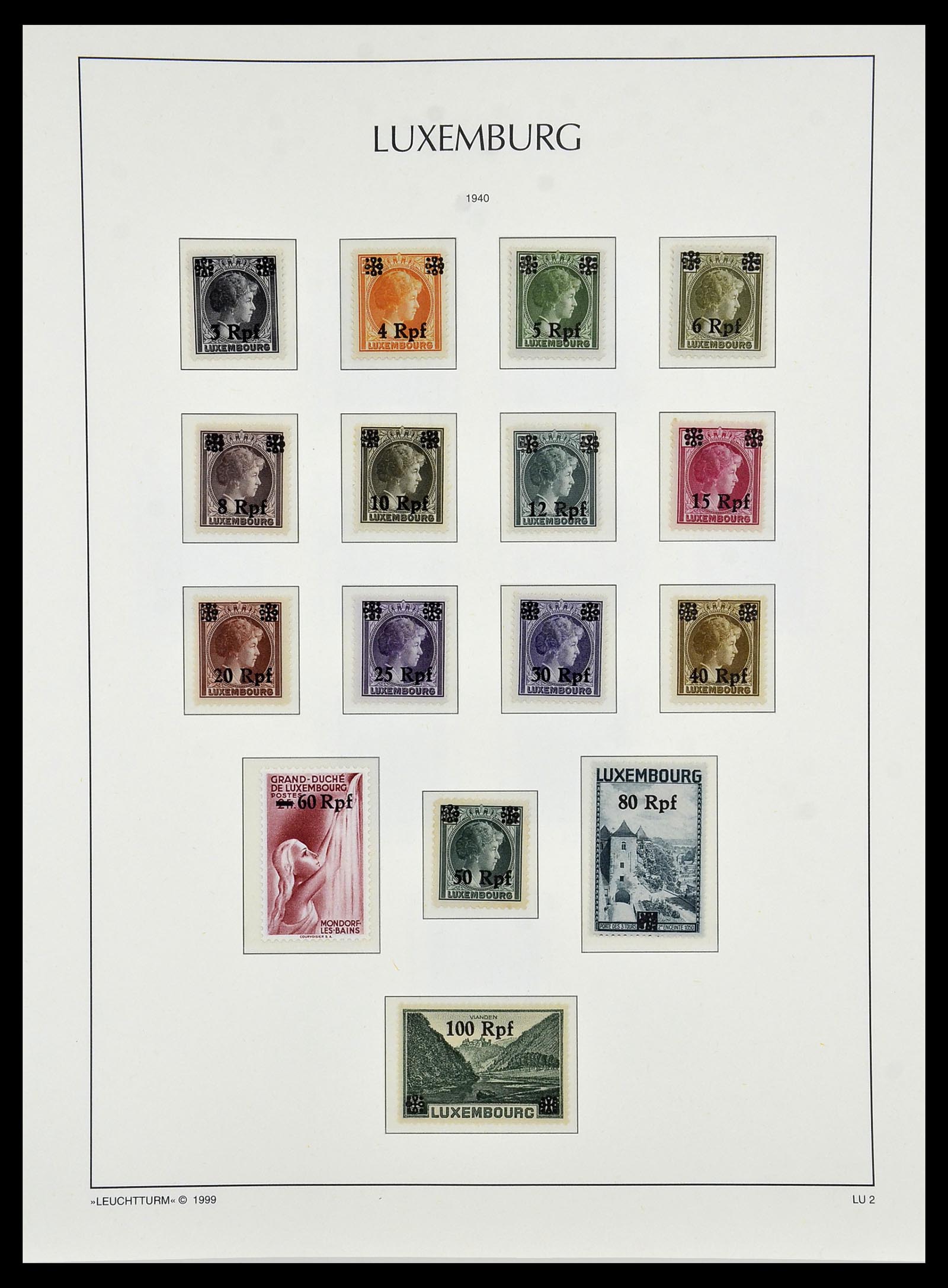 34474 043 - Postzegelverzameling 34474 Duitse gebieden en bezettingen 1920-1943.