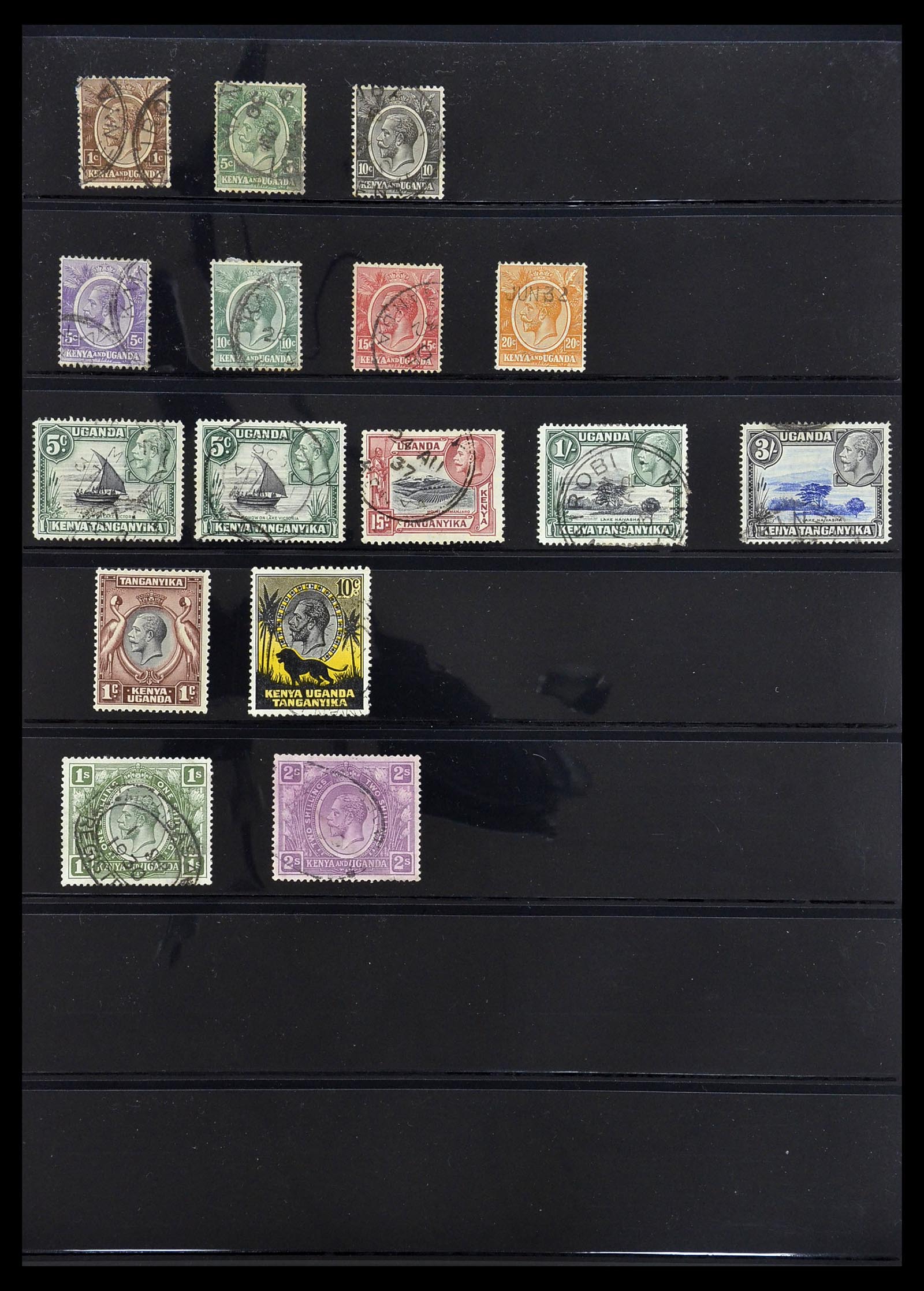 34475 001 - Postzegelverzameling 34475 Engelse koloniën 1861-1964.