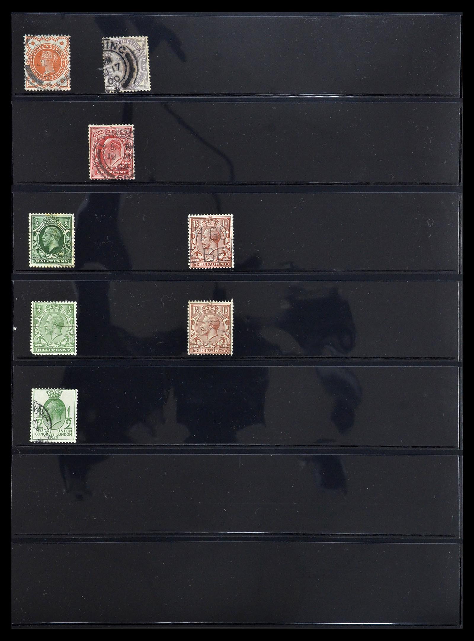 34475 005 - Postzegelverzameling 34475 Engelse koloniën 1861-1964.