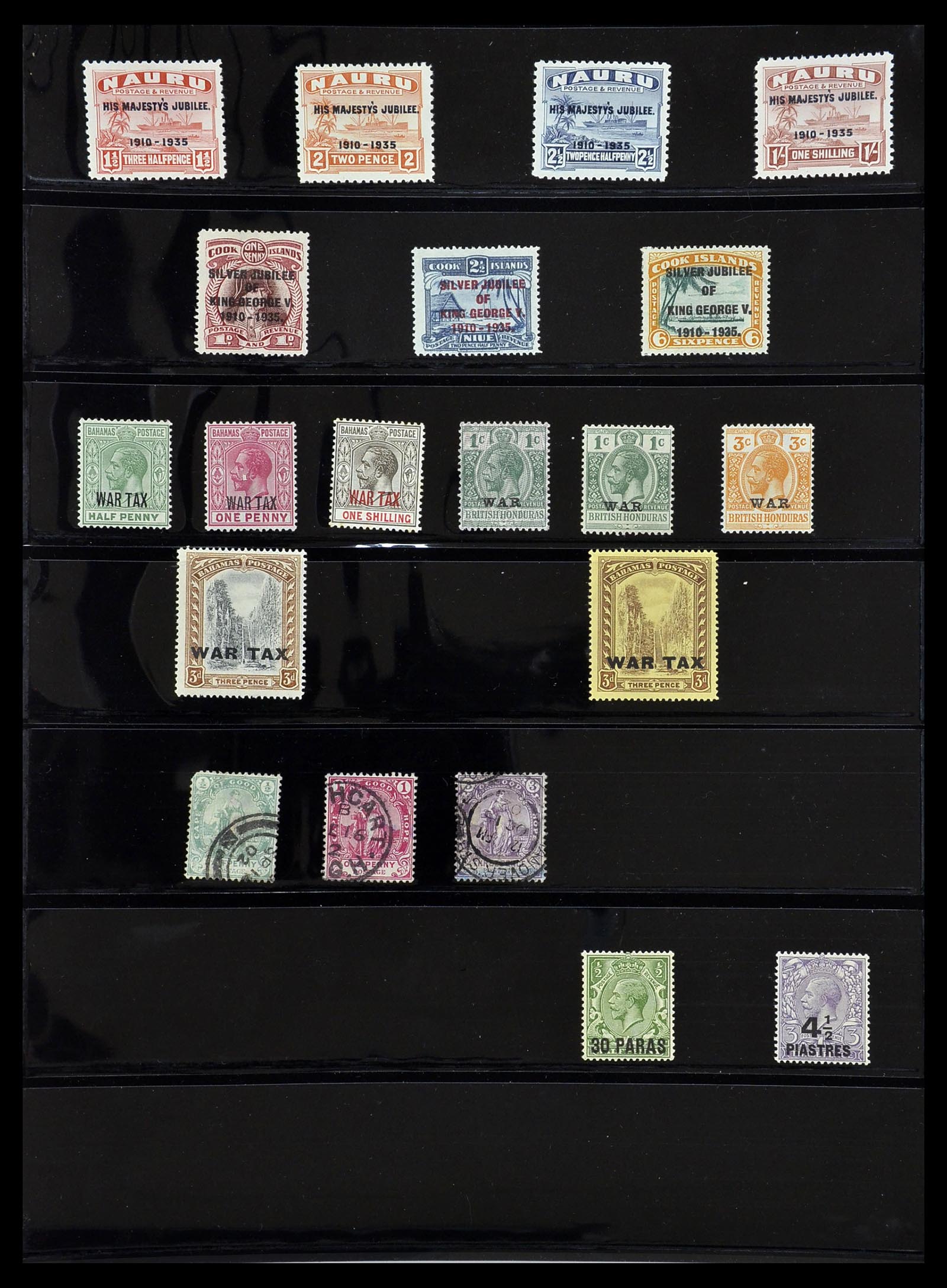 34475 007 - Postzegelverzameling 34475 Engelse koloniën 1861-1964.