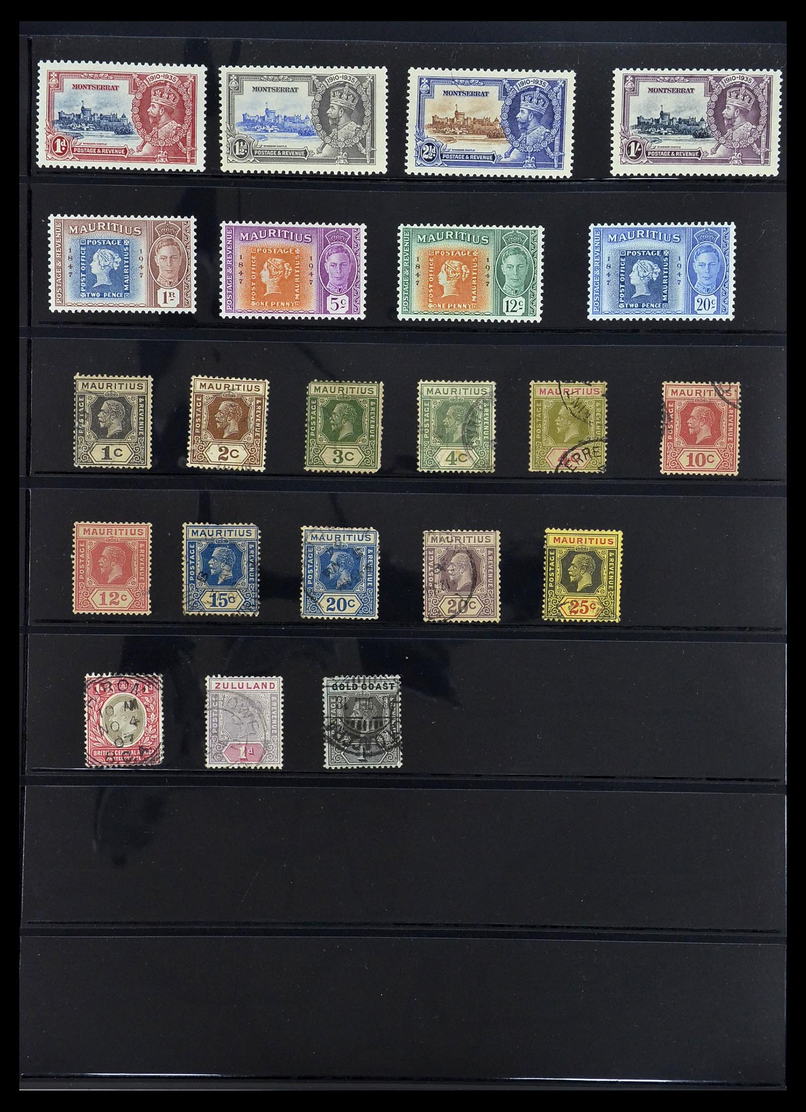34475 008 - Postzegelverzameling 34475 Engelse koloniën 1861-1964.