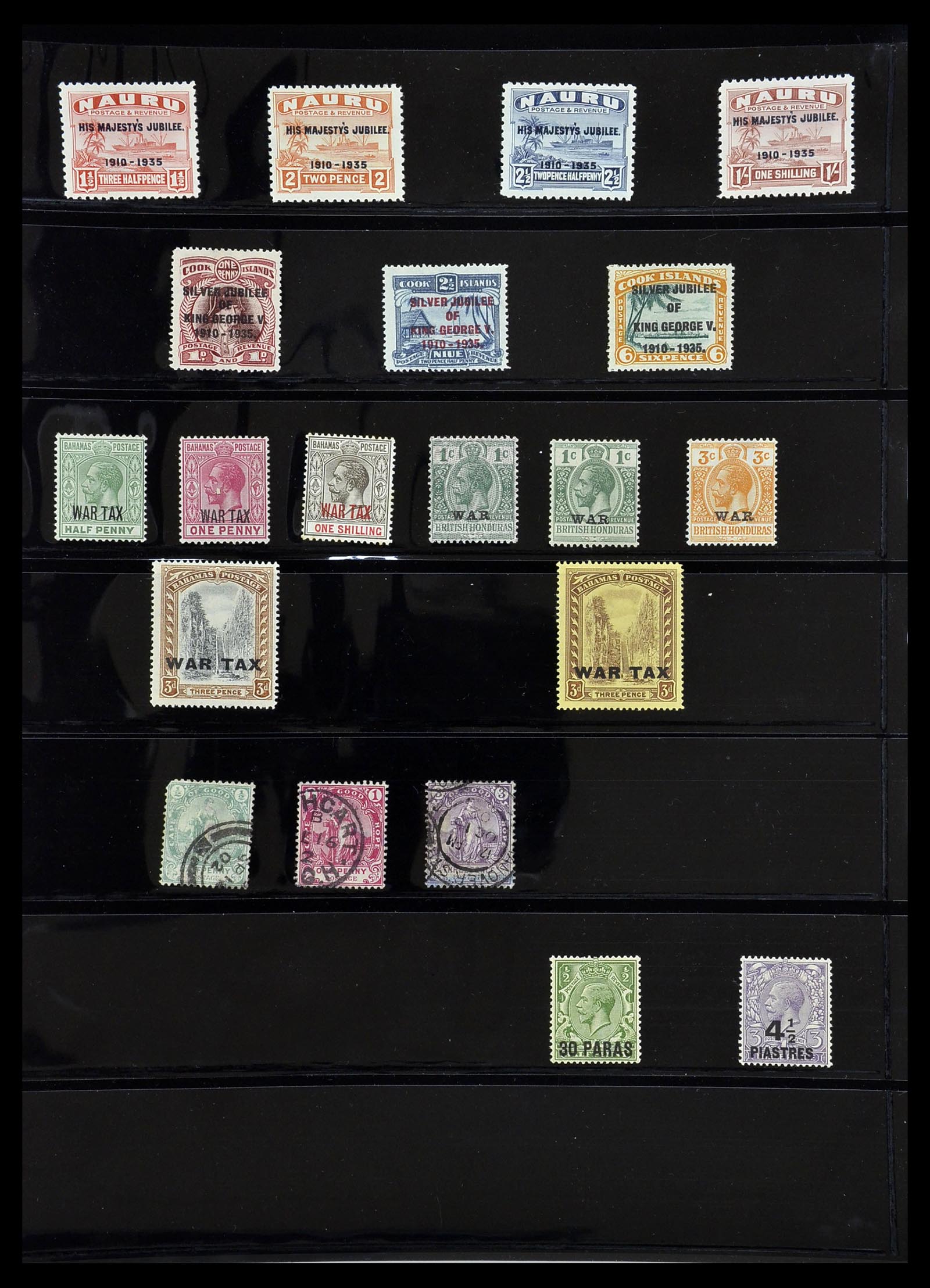 34475 009 - Postzegelverzameling 34475 Engelse koloniën 1861-1964.