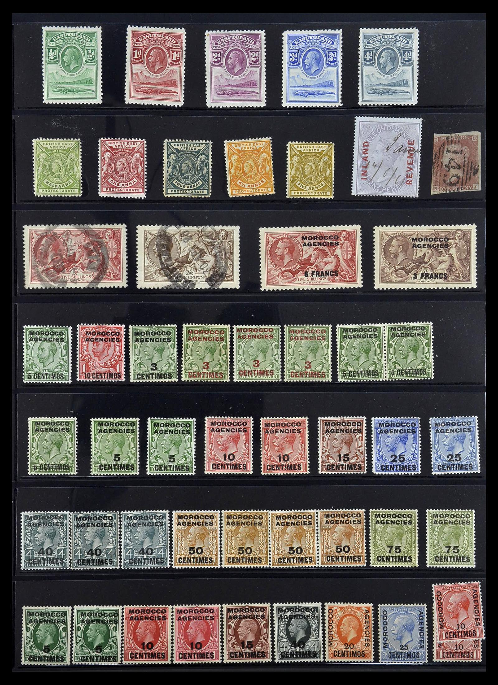 34475 013 - Stamp Collection 34475 British colonies 1861-1964.