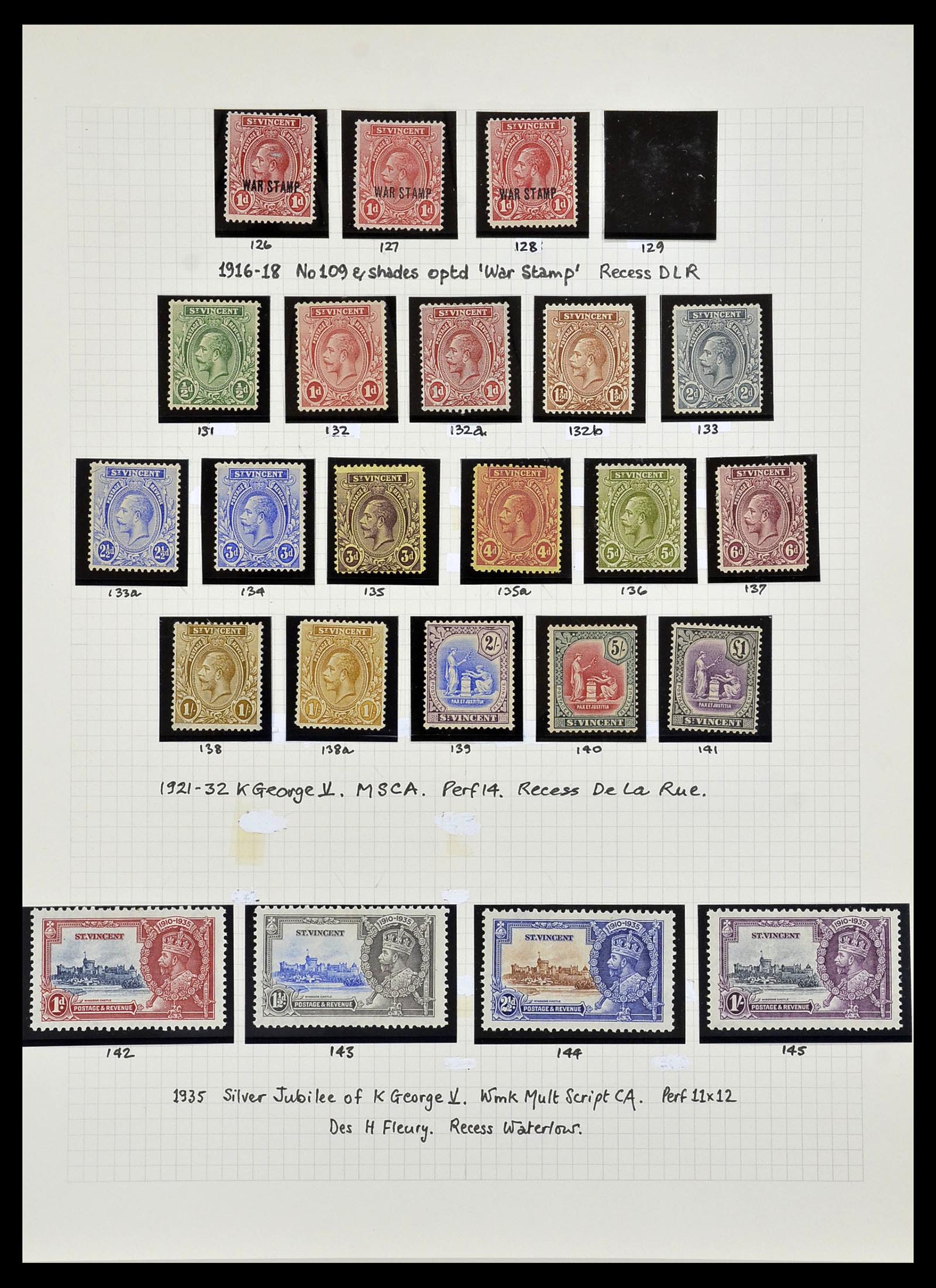 34475 021 - Postzegelverzameling 34475 Engelse koloniën 1861-1964.