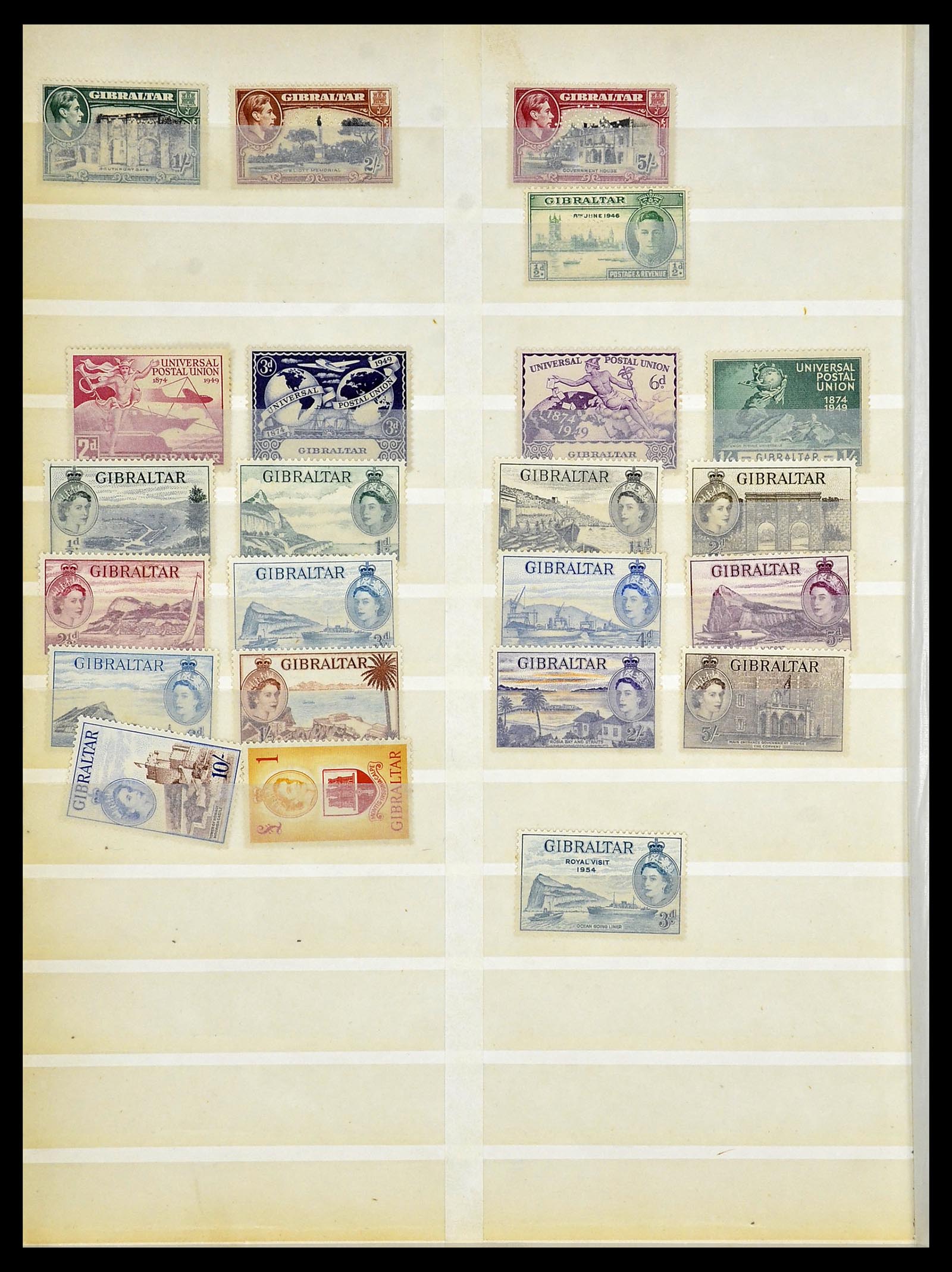 34475 026 - Postzegelverzameling 34475 Engelse koloniën 1861-1964.