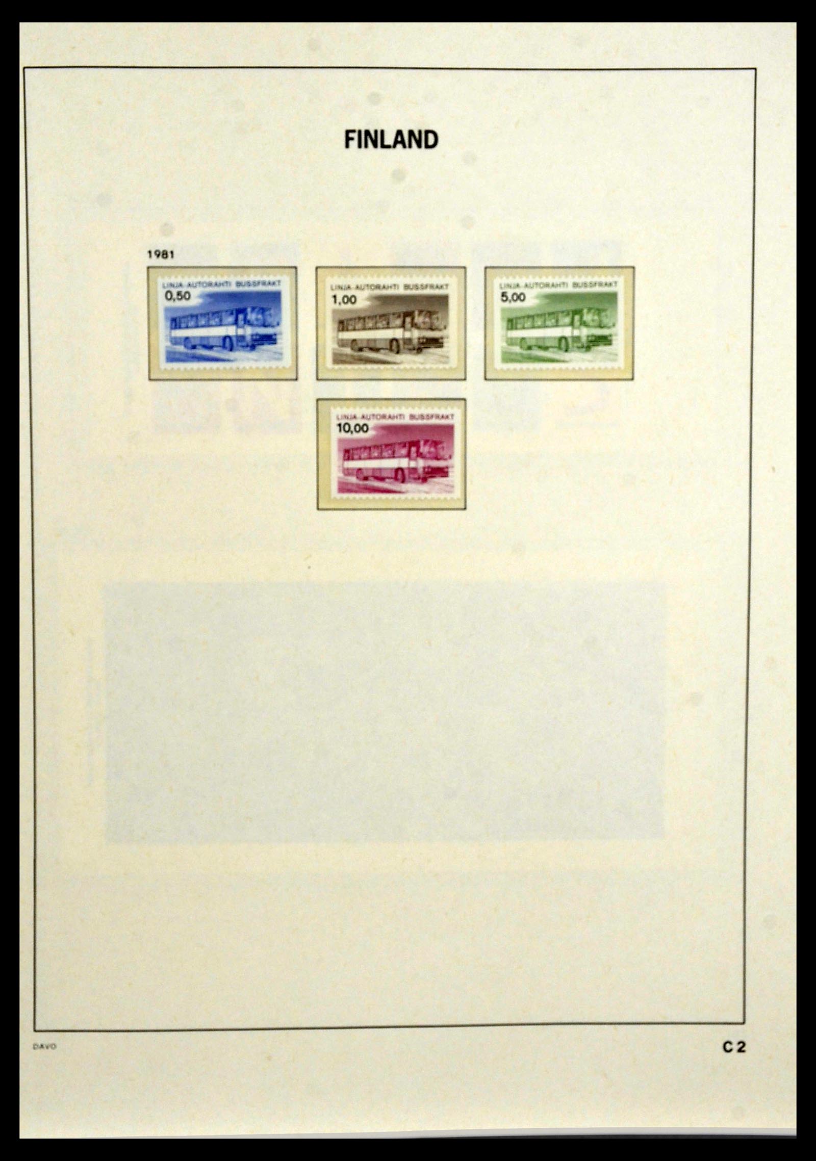 34476 123 - Postzegelverzameling 34476 Finland 1856-1999.