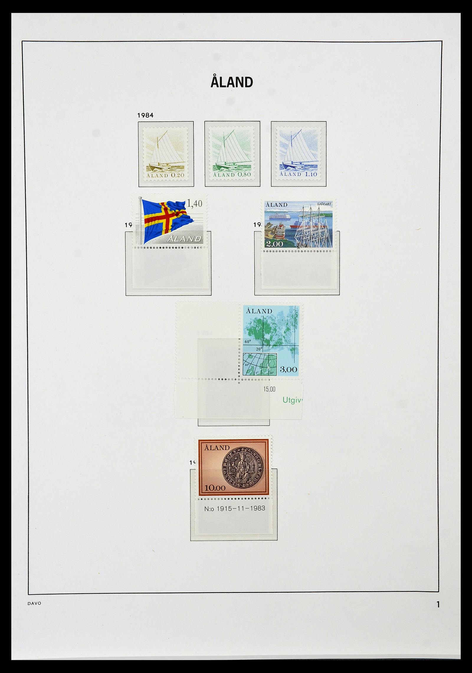 34476 135 - Postzegelverzameling 34476 Finland 1856-1999.