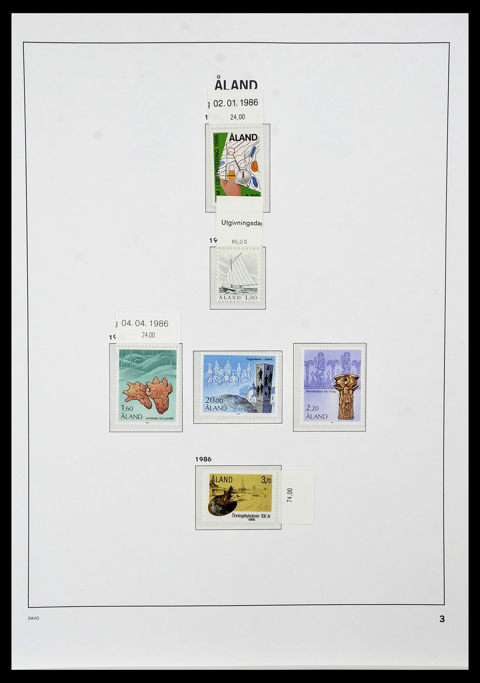 34476 137 - Postzegelverzameling 34476 Finland 1856-1999.