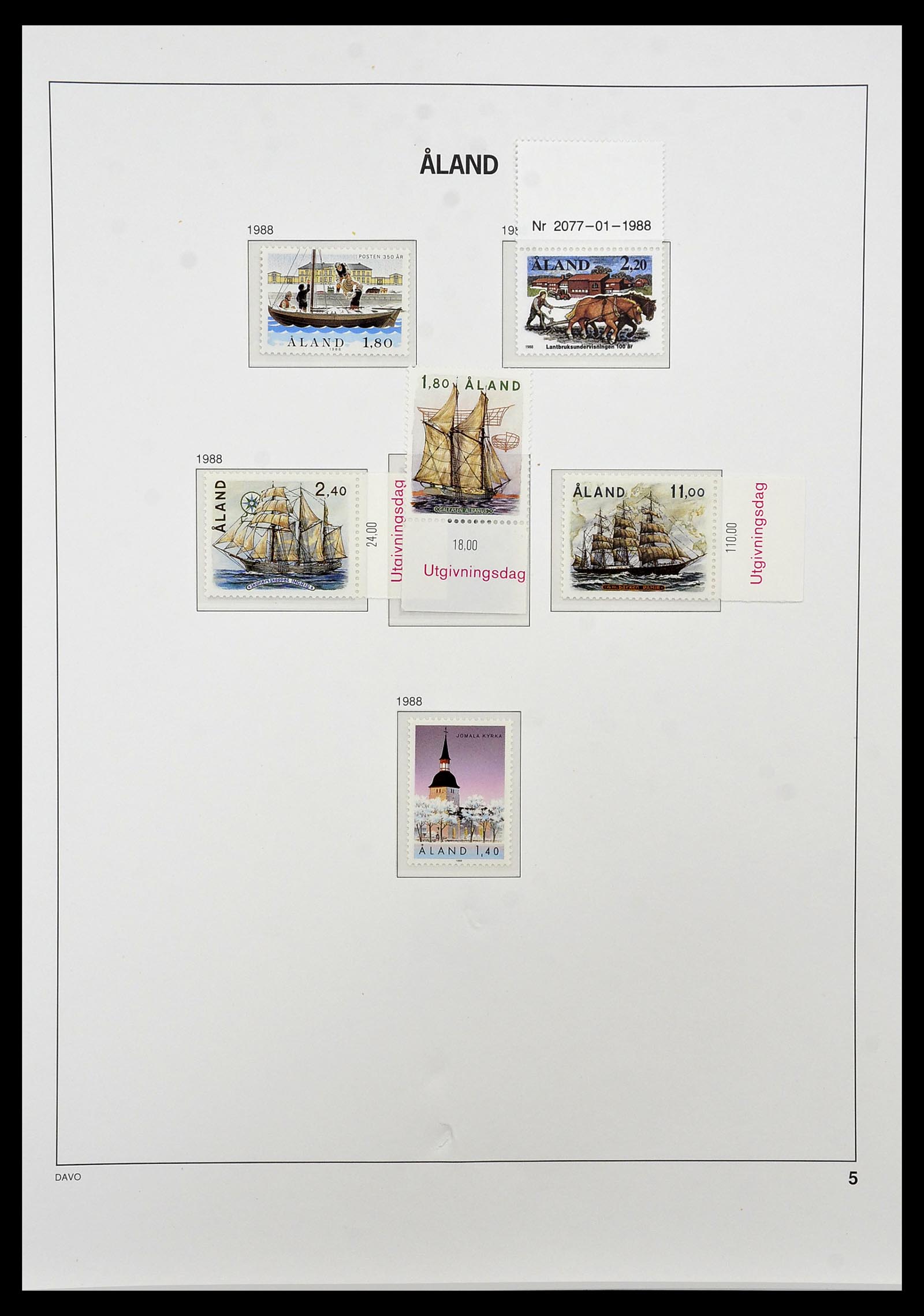 34476 139 - Postzegelverzameling 34476 Finland 1856-1999.