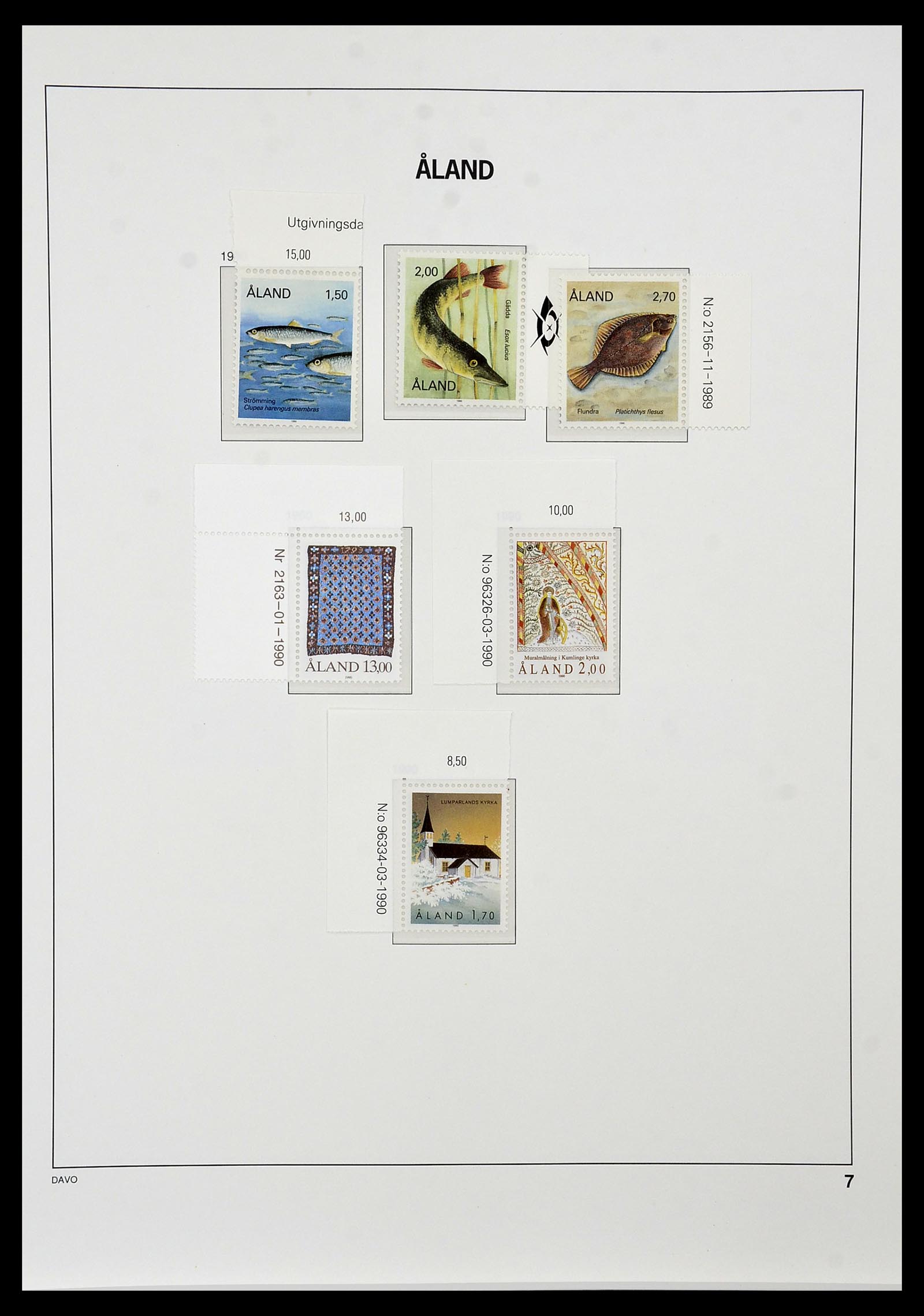34476 141 - Postzegelverzameling 34476 Finland 1856-1999.