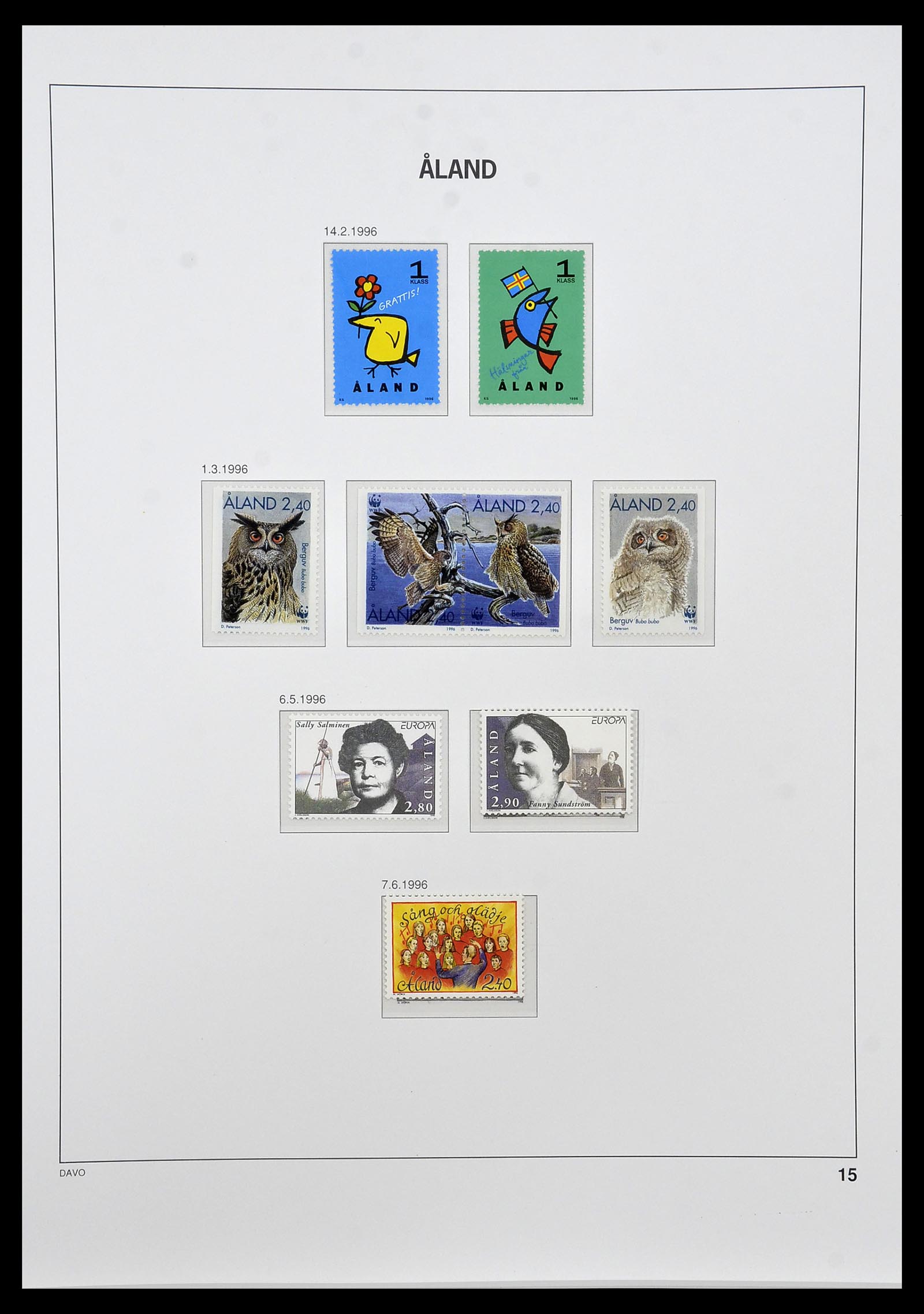 34476 149 - Postzegelverzameling 34476 Finland 1856-1999.