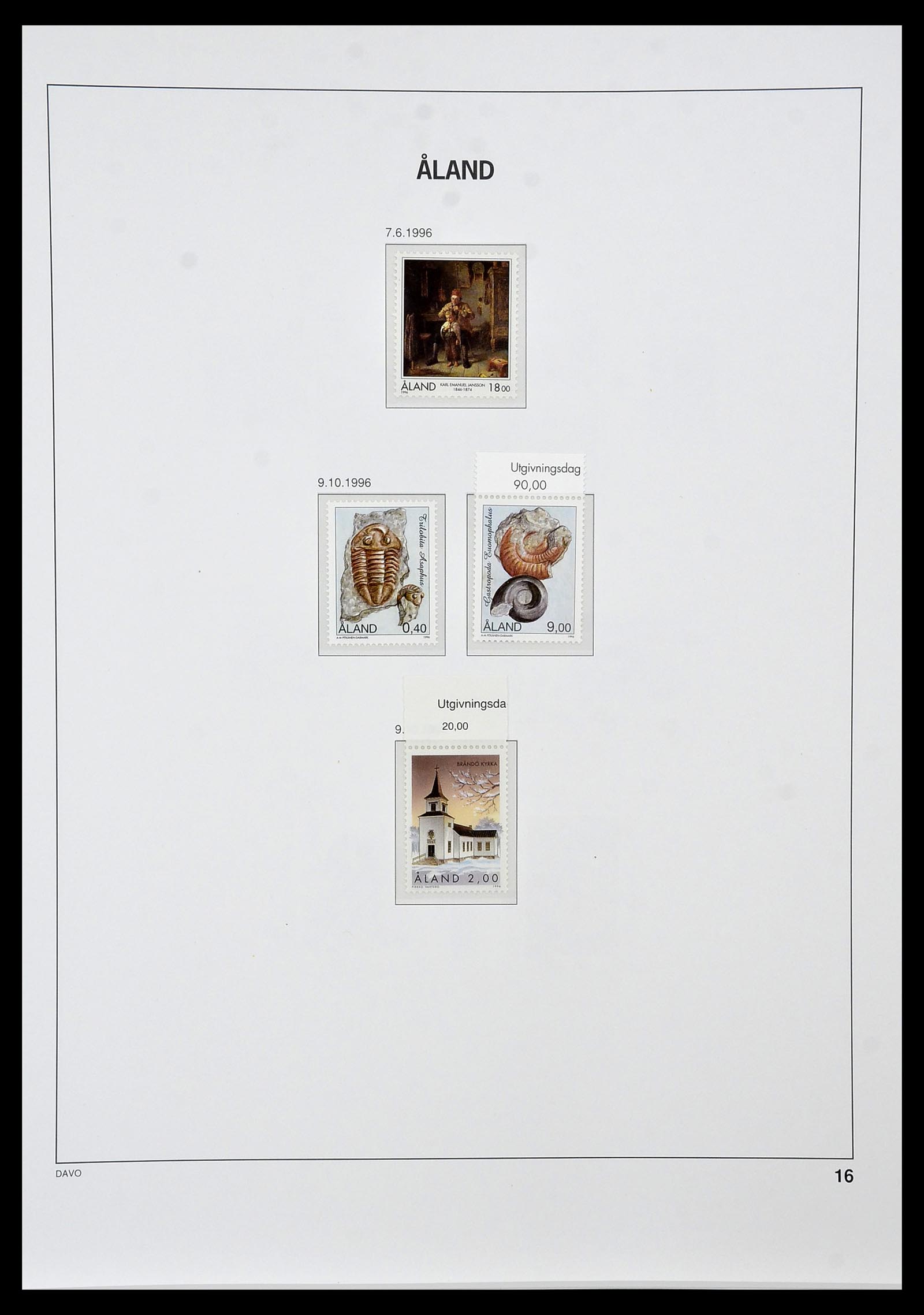 34476 150 - Postzegelverzameling 34476 Finland 1856-1999.