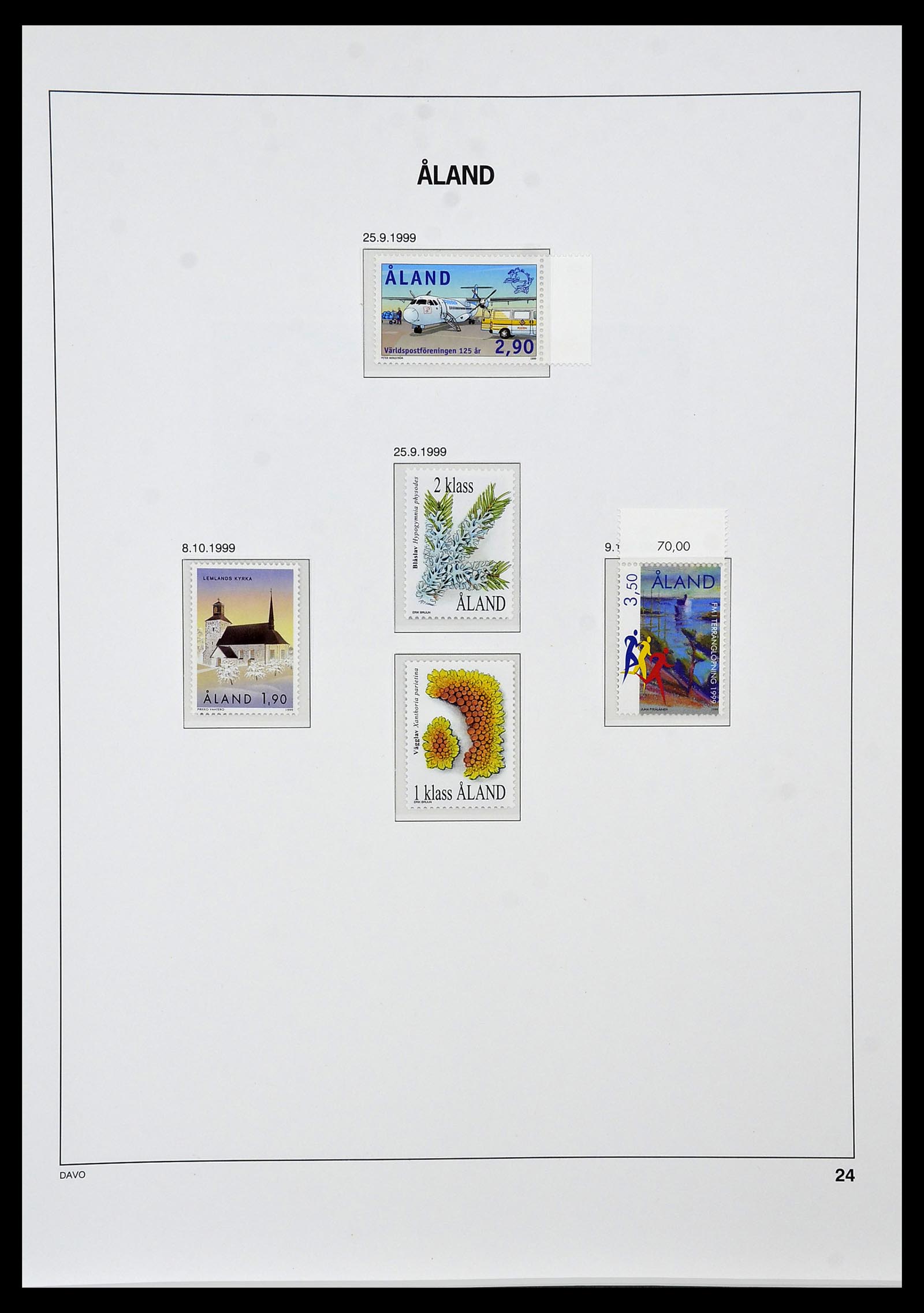 34476 158 - Postzegelverzameling 34476 Finland 1856-1999.