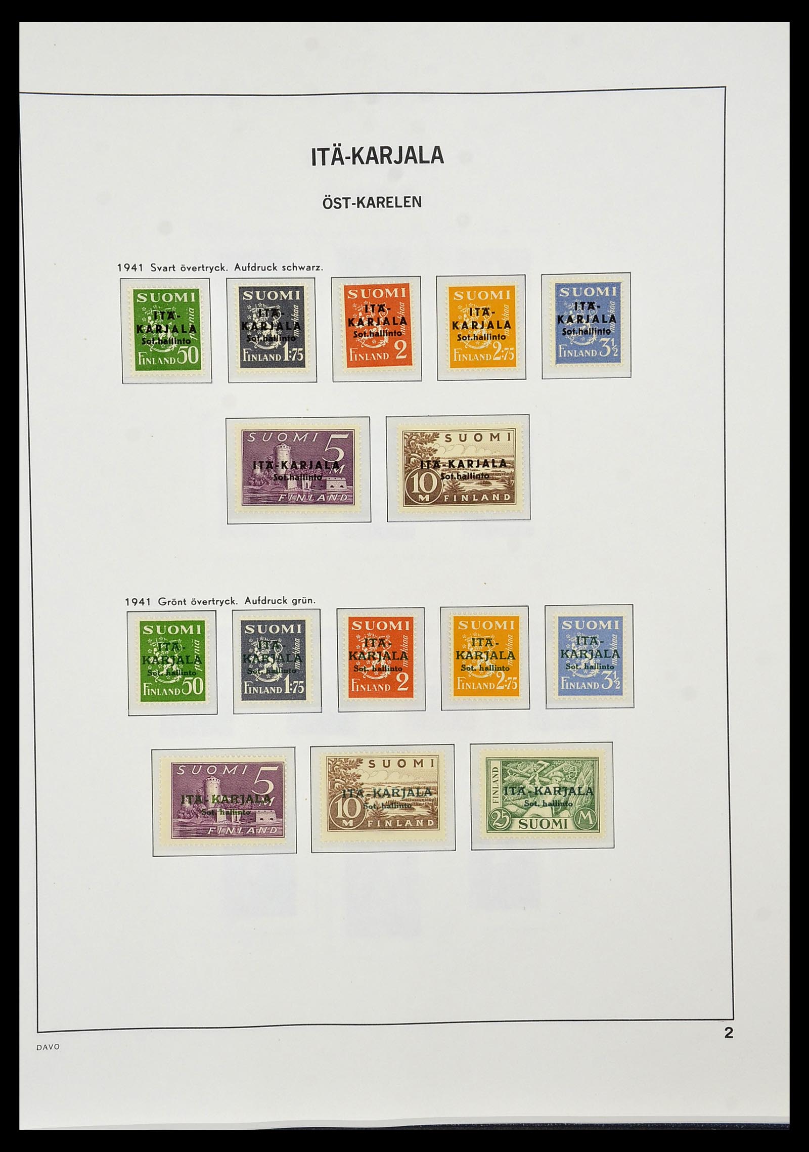 34476 171 - Postzegelverzameling 34476 Finland 1856-1999.