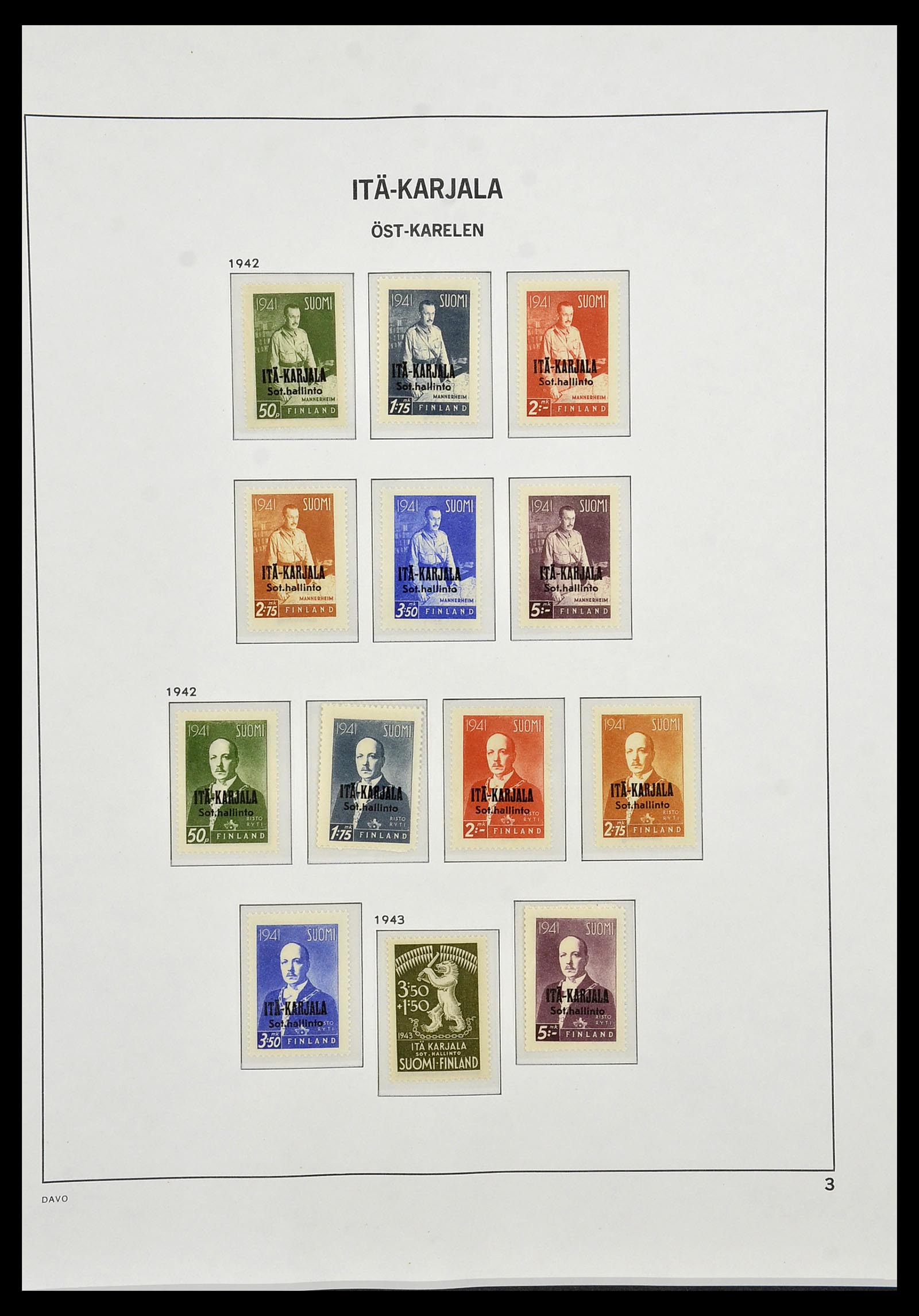 34476 172 - Postzegelverzameling 34476 Finland 1856-1999.