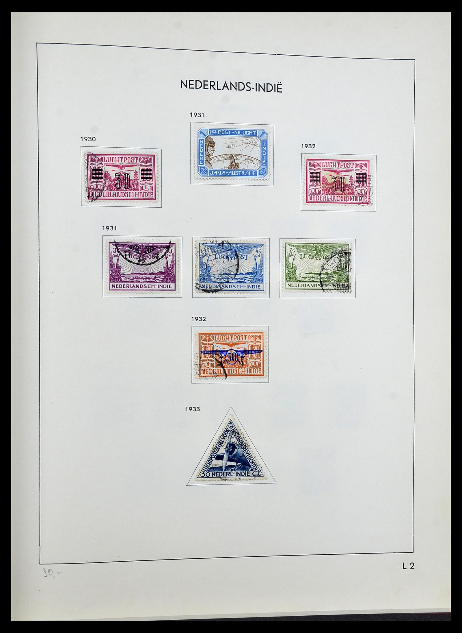 34477 025 - Postzegelverzameling 34477 Nederlands Indië 1864-1962.