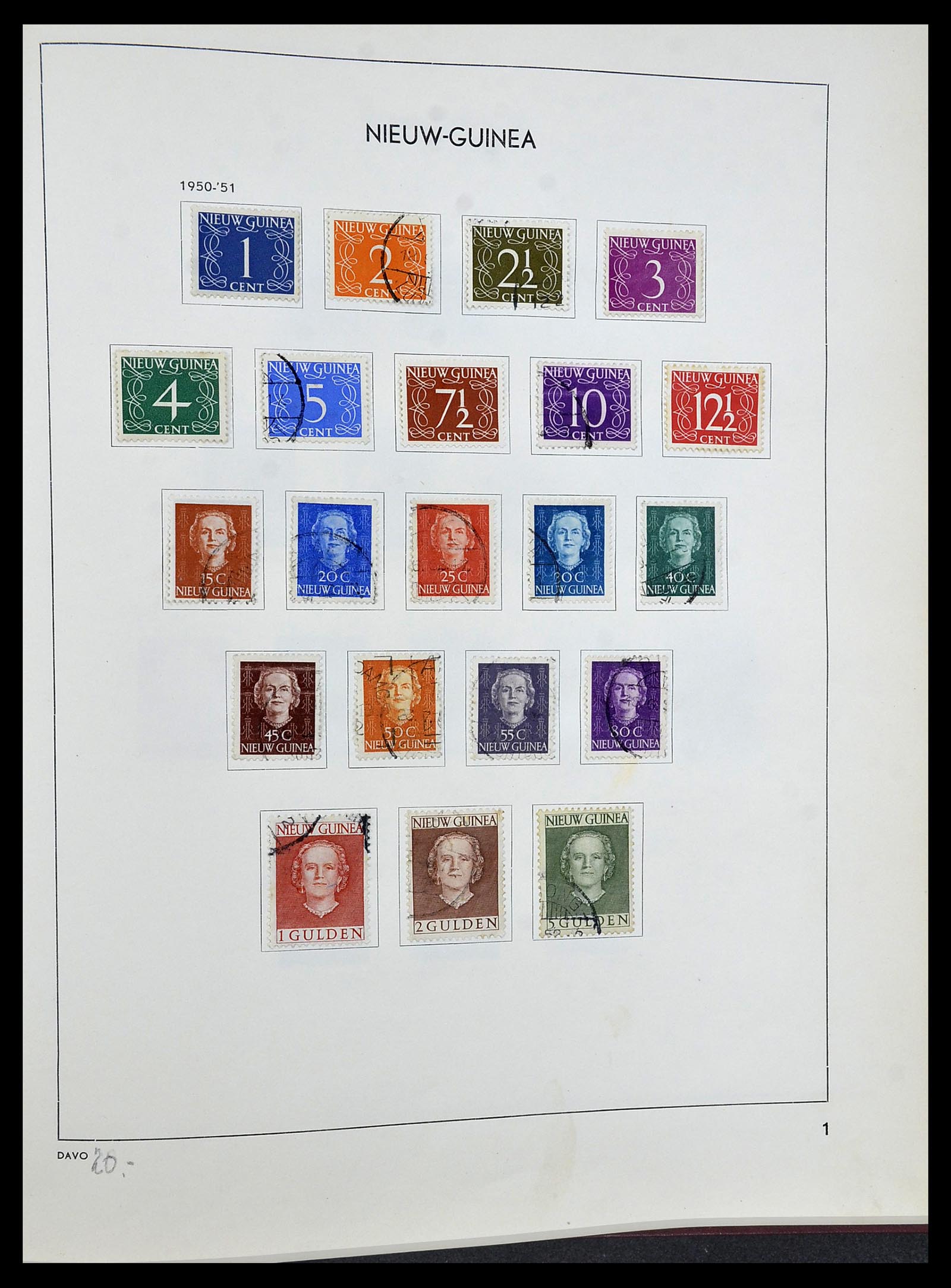 34477 031 - Postzegelverzameling 34477 Nederlands Indië 1864-1962.