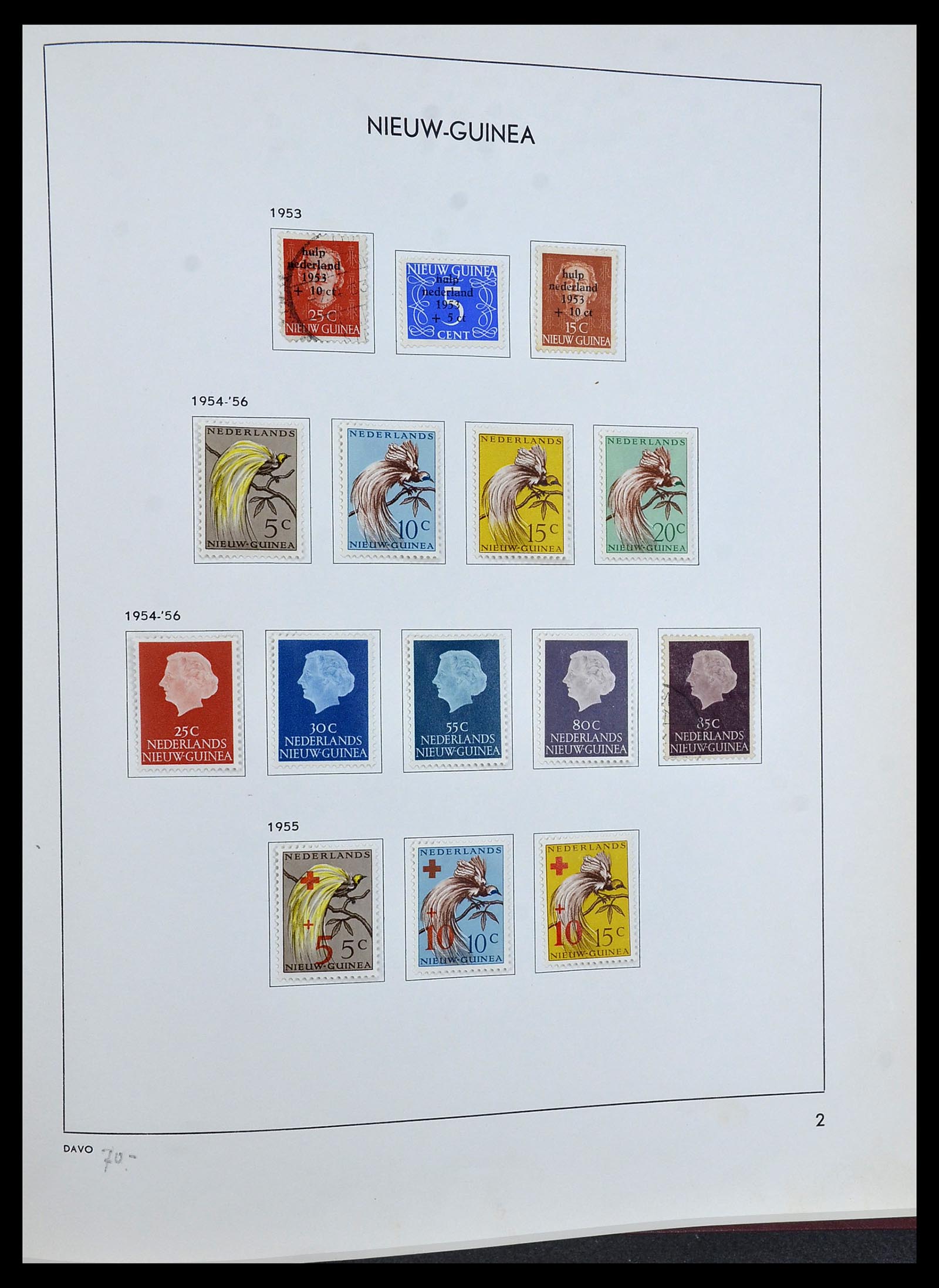 34477 032 - Postzegelverzameling 34477 Nederlands Indië 1864-1962.