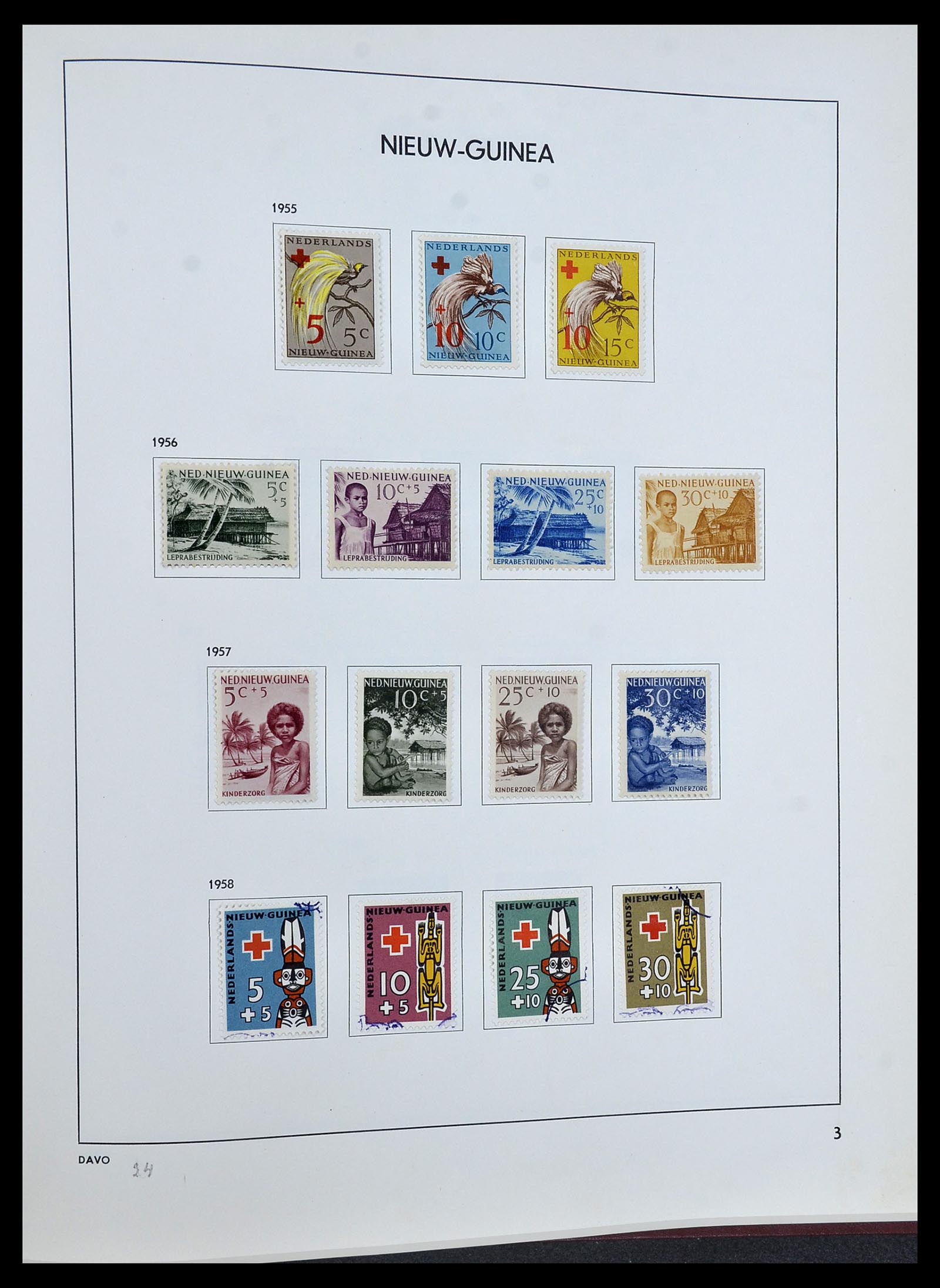 34477 034 - Postzegelverzameling 34477 Nederlands Indië 1864-1962.