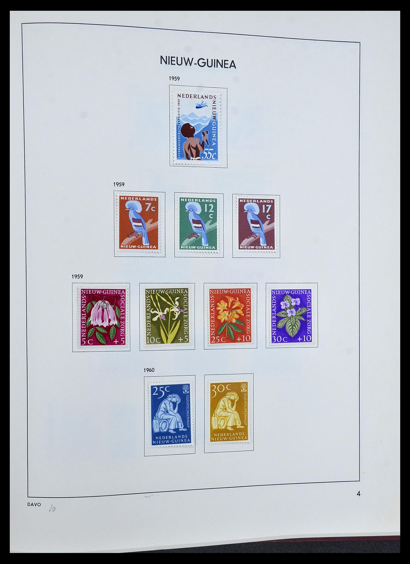 34477 035 - Postzegelverzameling 34477 Nederlands Indië 1864-1962.