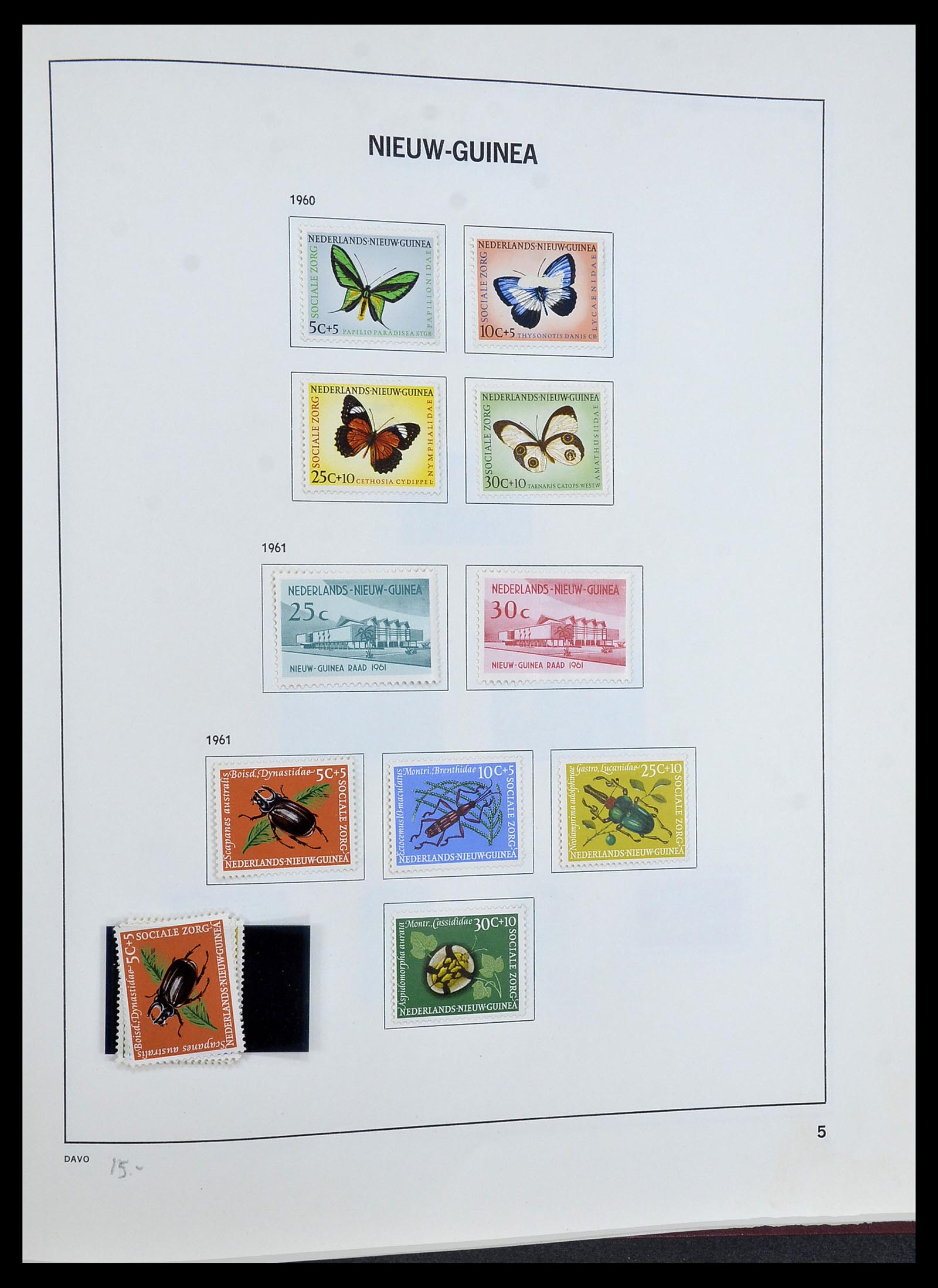 34477 036 - Postzegelverzameling 34477 Nederlands Indië 1864-1962.