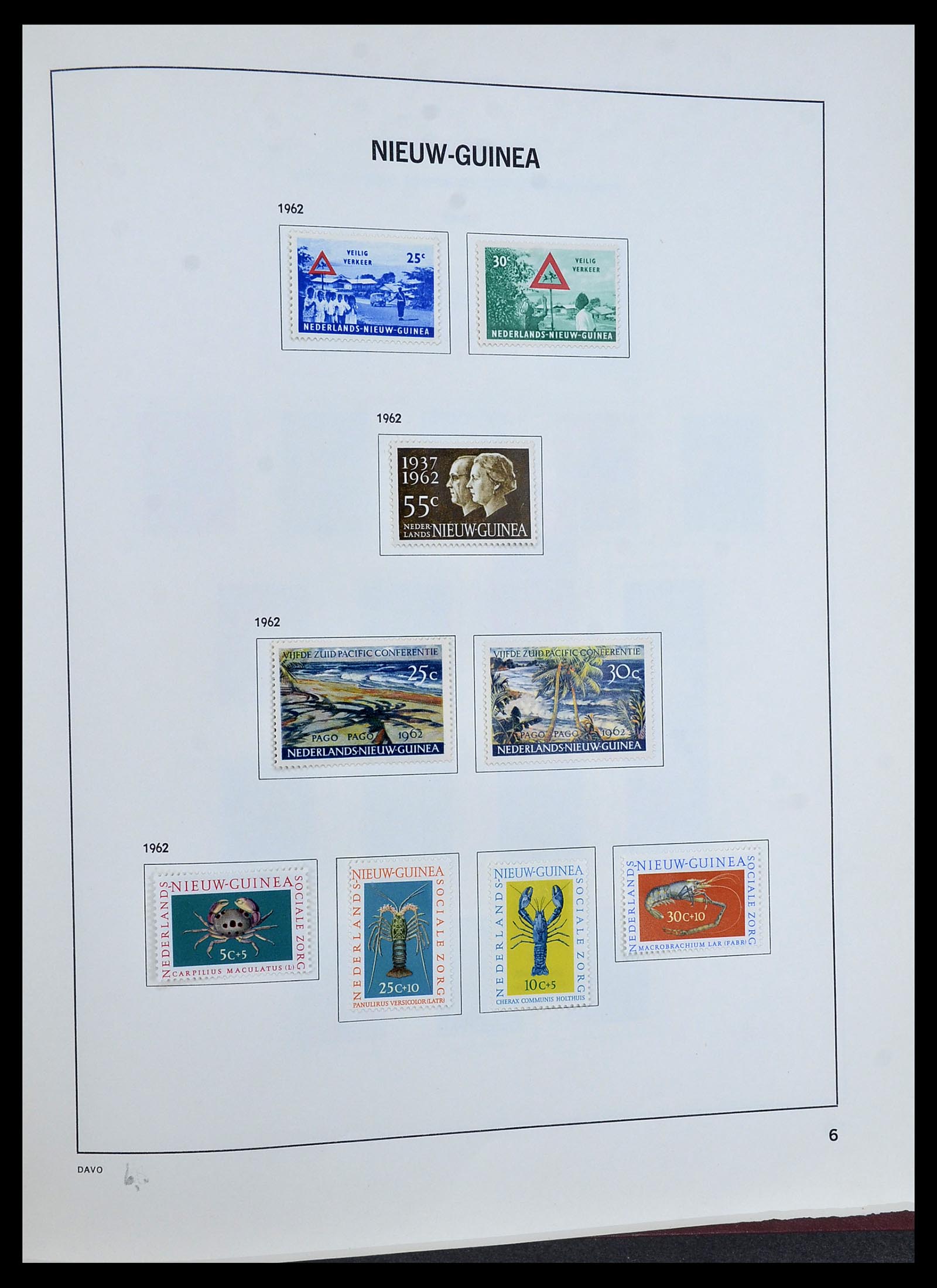 34477 037 - Postzegelverzameling 34477 Nederlands Indië 1864-1962.