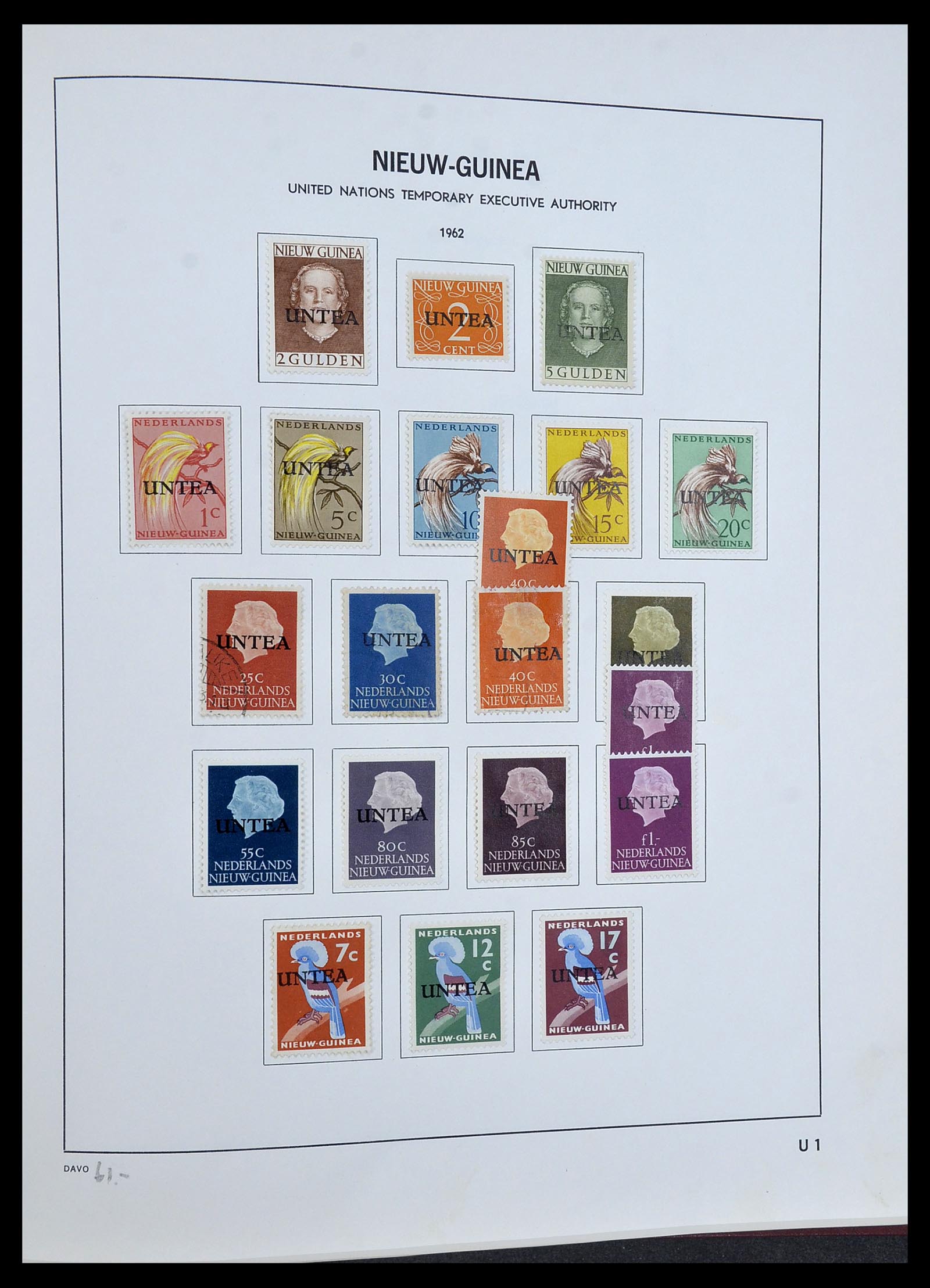 34477 038 - Postzegelverzameling 34477 Nederlands Indië 1864-1962.