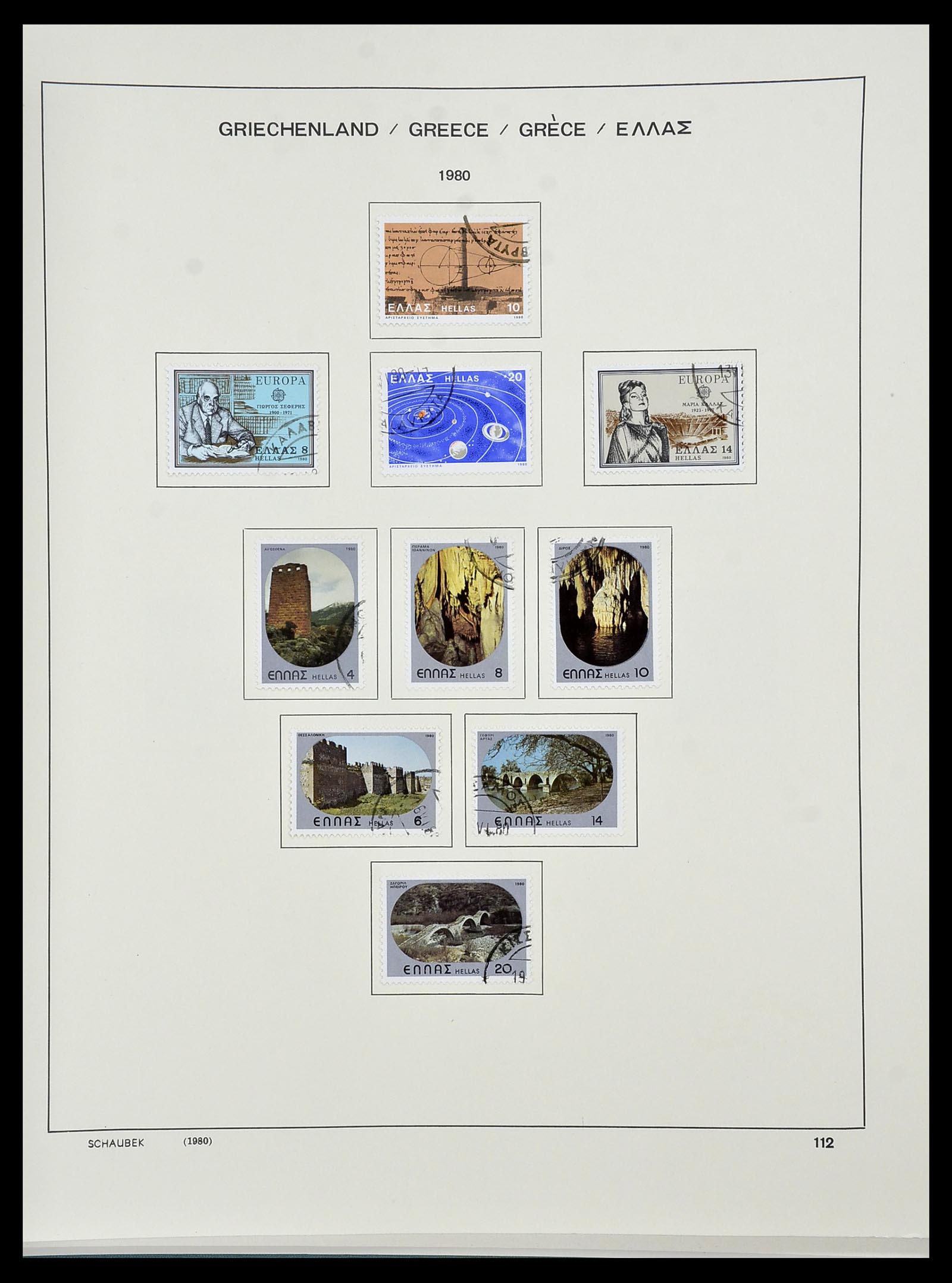 34478 179 - Postzegelverzameling 34478 Griekenland 1906-1982.