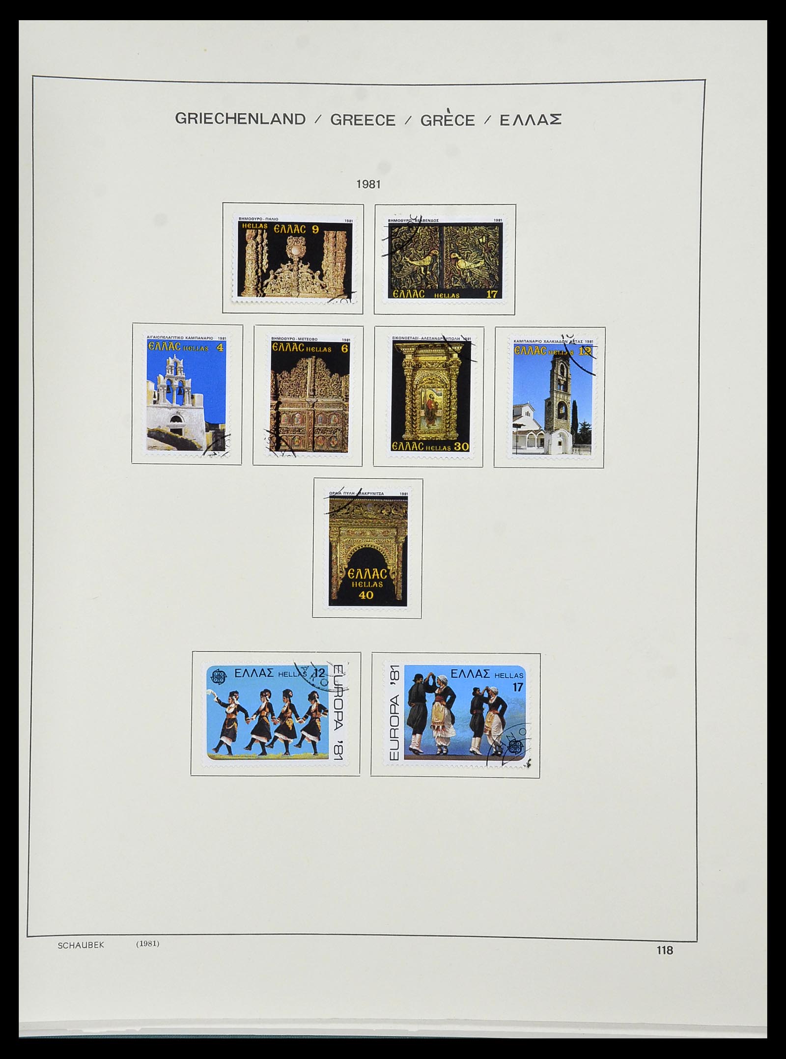 34478 192 - Postzegelverzameling 34478 Griekenland 1906-1982.