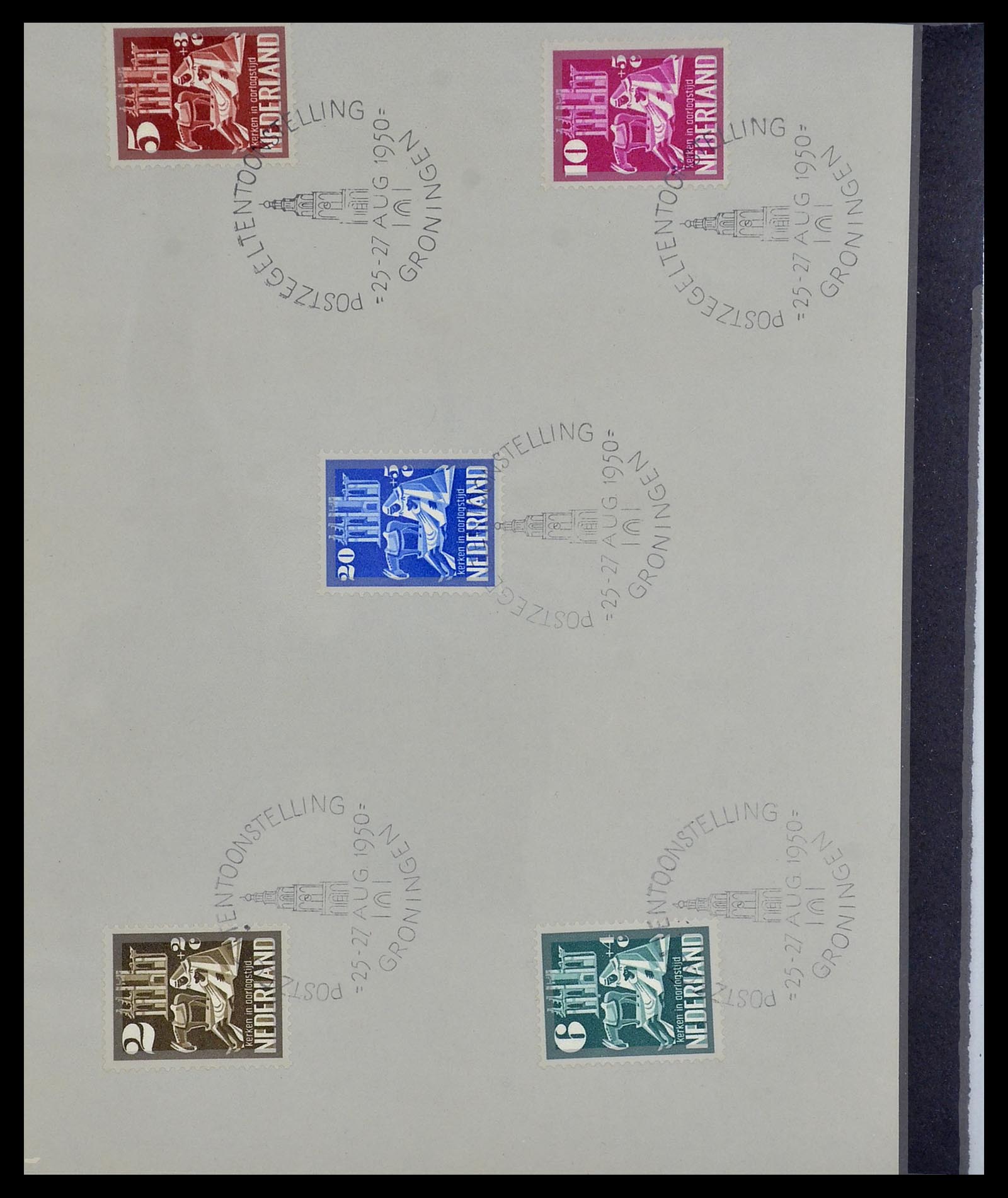 34479 005 - Postzegelverzameling 34479 Wereld brieven.