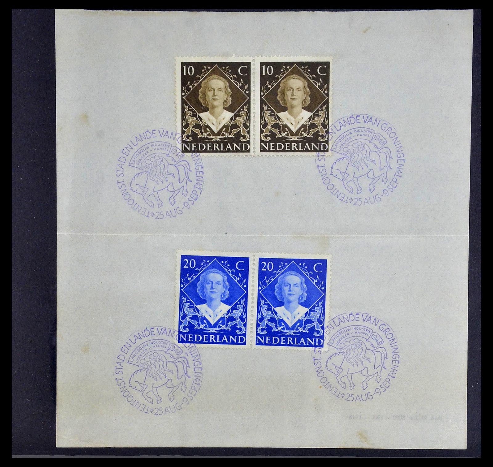 34479 006 - Postzegelverzameling 34479 Wereld brieven.